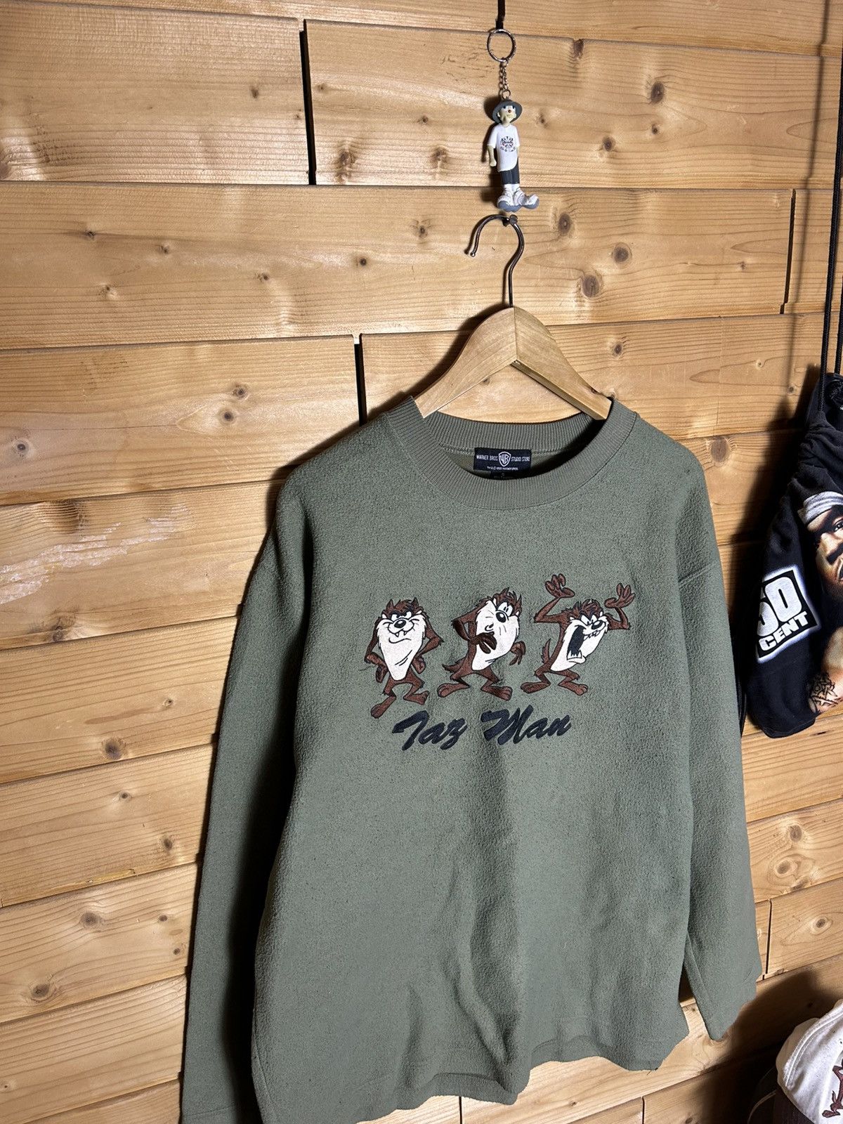 Warner Bros Vintage 1995 Warner Bros Taz sweater Size US S / EU 44-46 / 1 - 3 Thumbnail