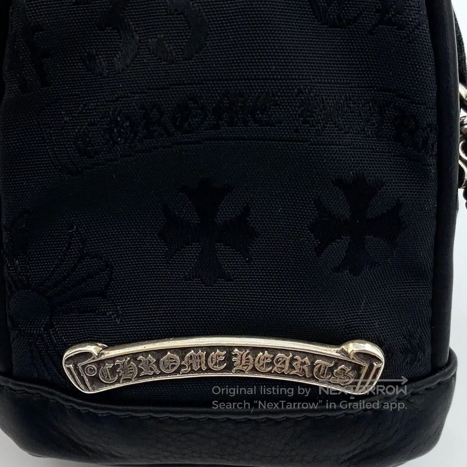 Chrome Hearts Chrome Hearts Black Wrist Bag. Size ONE SIZE - 7 Thumbnail