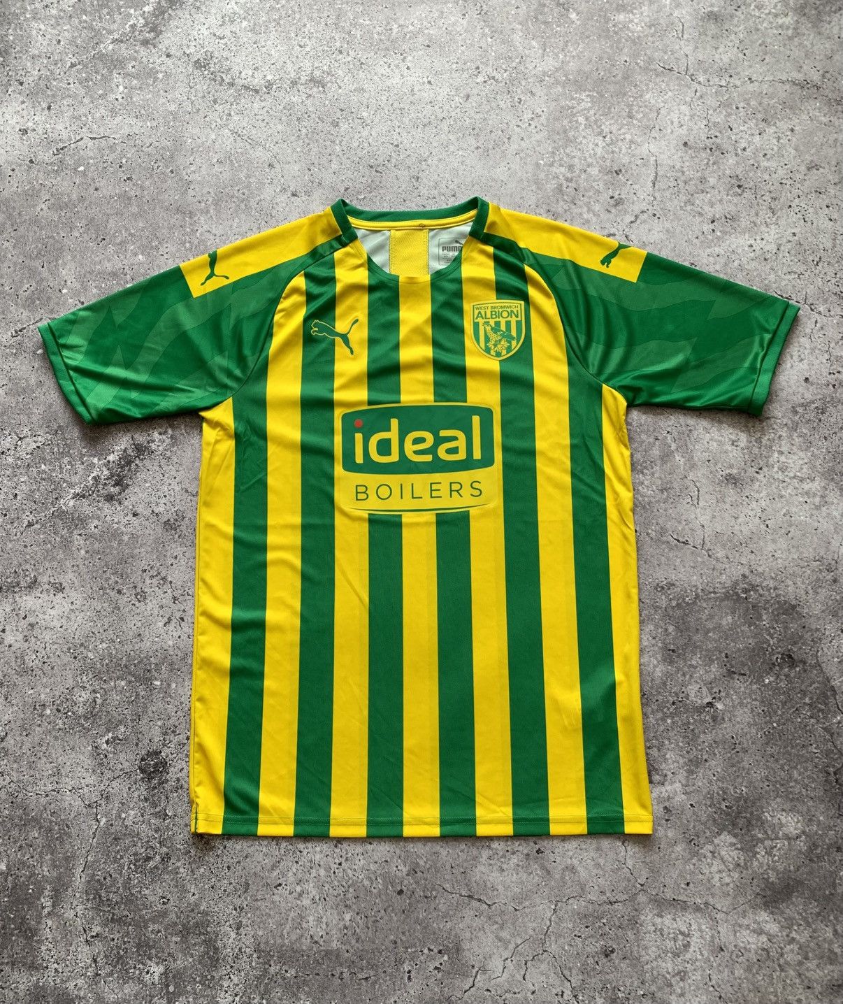 Puma 🔥PUMA WEST BROMWICH 2019/20 AWAY SOCCER SHIRT JERSEY Size US M / EU 48-50 / 2 - 1 Thumbnail