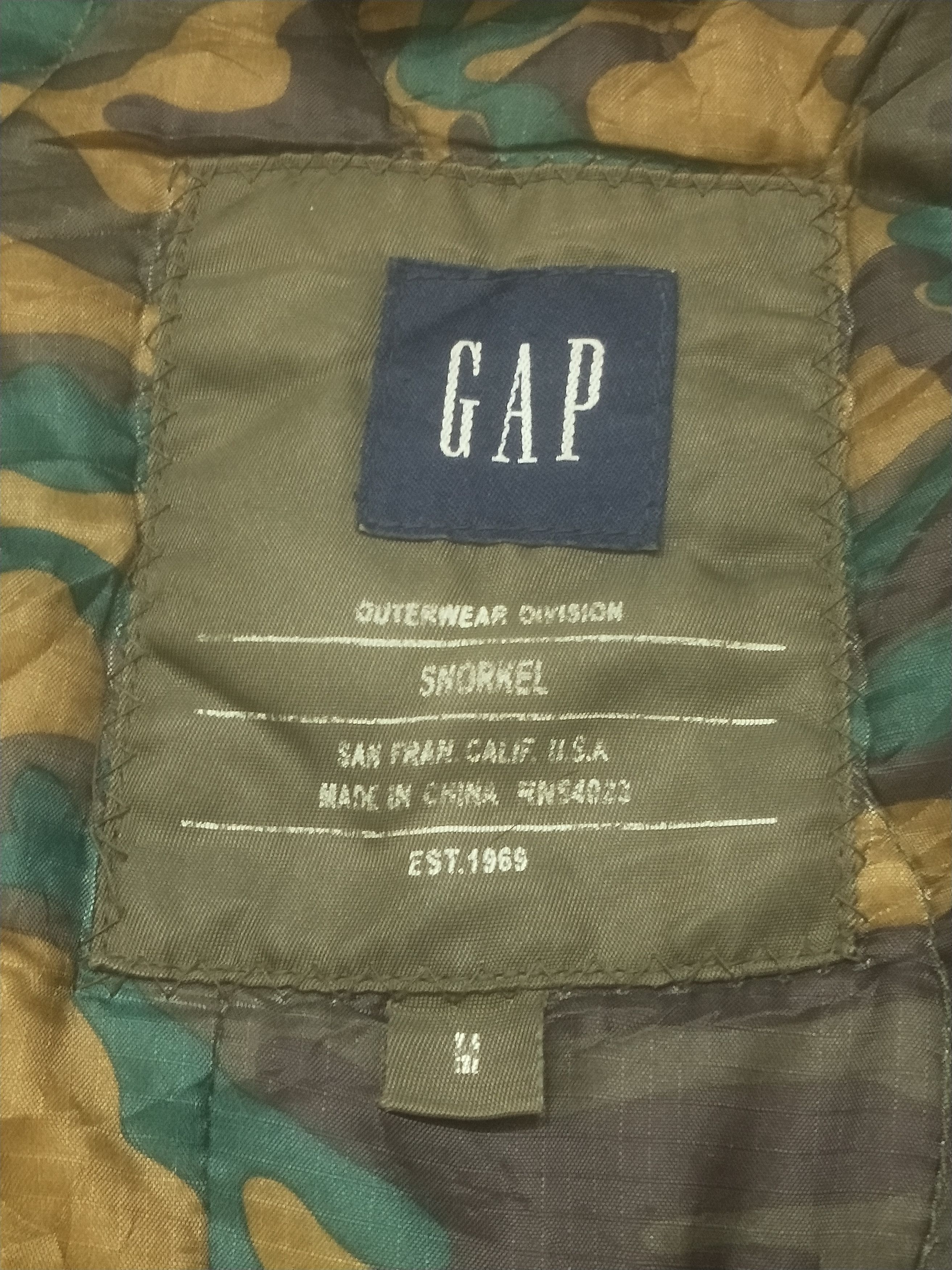 Gap × Japanese Brand × Le Grande Bleu (L.G.B.) GAP Military Fur Parka Puffer Size US XXL / EU 58 / 5 - 7 Thumbnail