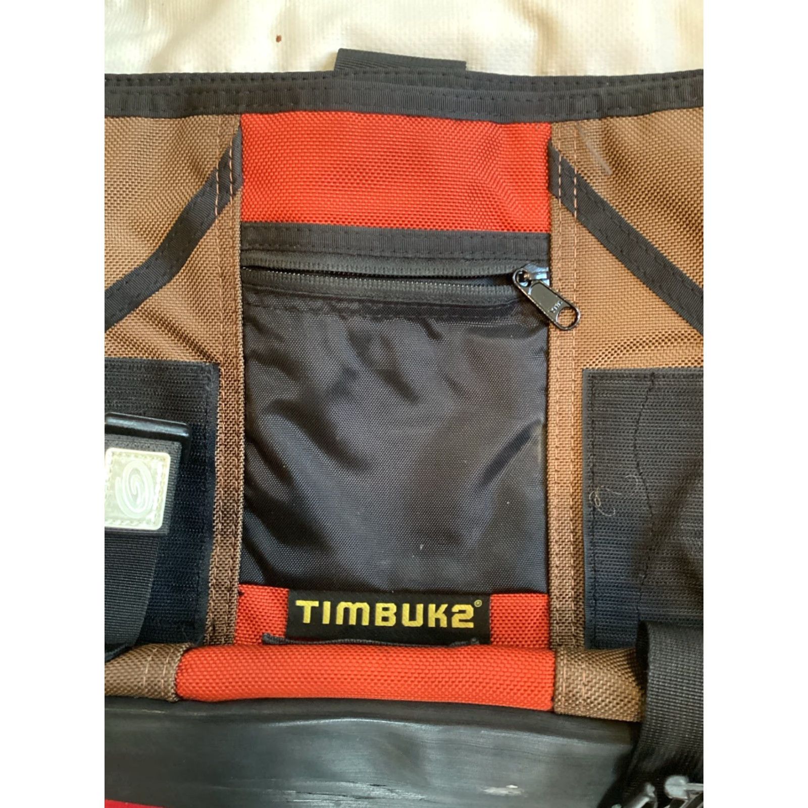 Vintage TIMBUK2 Classic Backpack Messenger Bag Dark Brown/Rust Size ONE SIZE - 3 Thumbnail