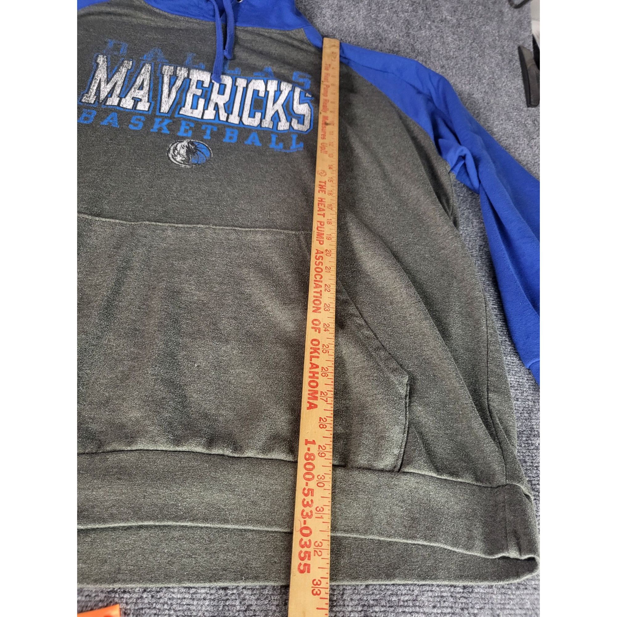 Majestic Dallas Mavericks Hoodie Men Sz 4XLT Majestic NBA Oversized B Size US XXL / EU 58 / 5 - 3 Thumbnail