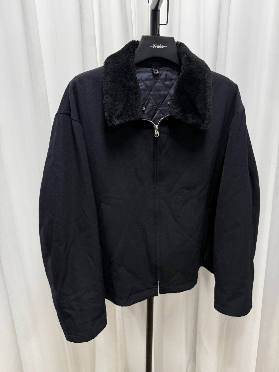 Yohji Yamamoto Yohji Yamamoto Cotton Filled Fur Neck Jacket-2505 Size US L / EU 52-54 / 3 - 3 Thumbnail