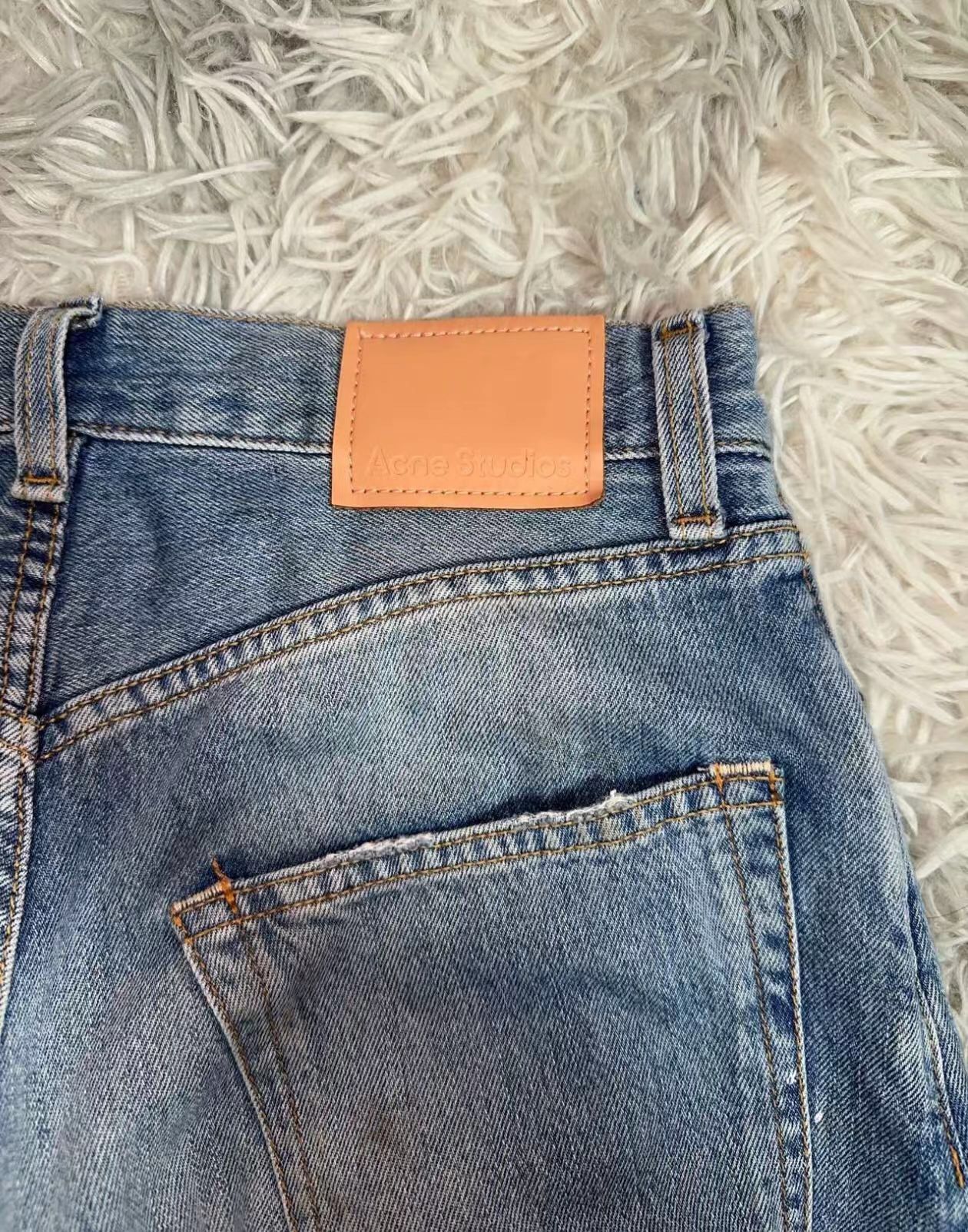 Acne Studios acne studios Blue ink mud dyed jeans 2412-NexTarrow Size US 34 / EU 50 - 4 Thumbnail