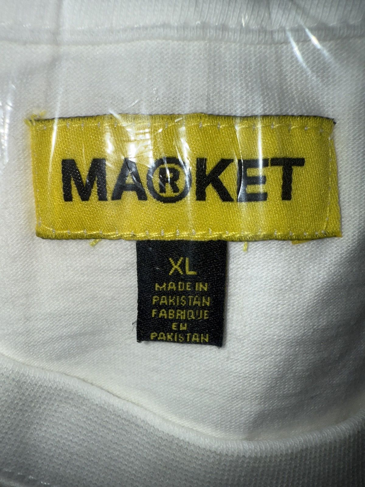 Market Market Blue/White Box Logo Tee – XL – Streetwear Essential Size US XL / EU 56 / 4 - 2 Thumbnail