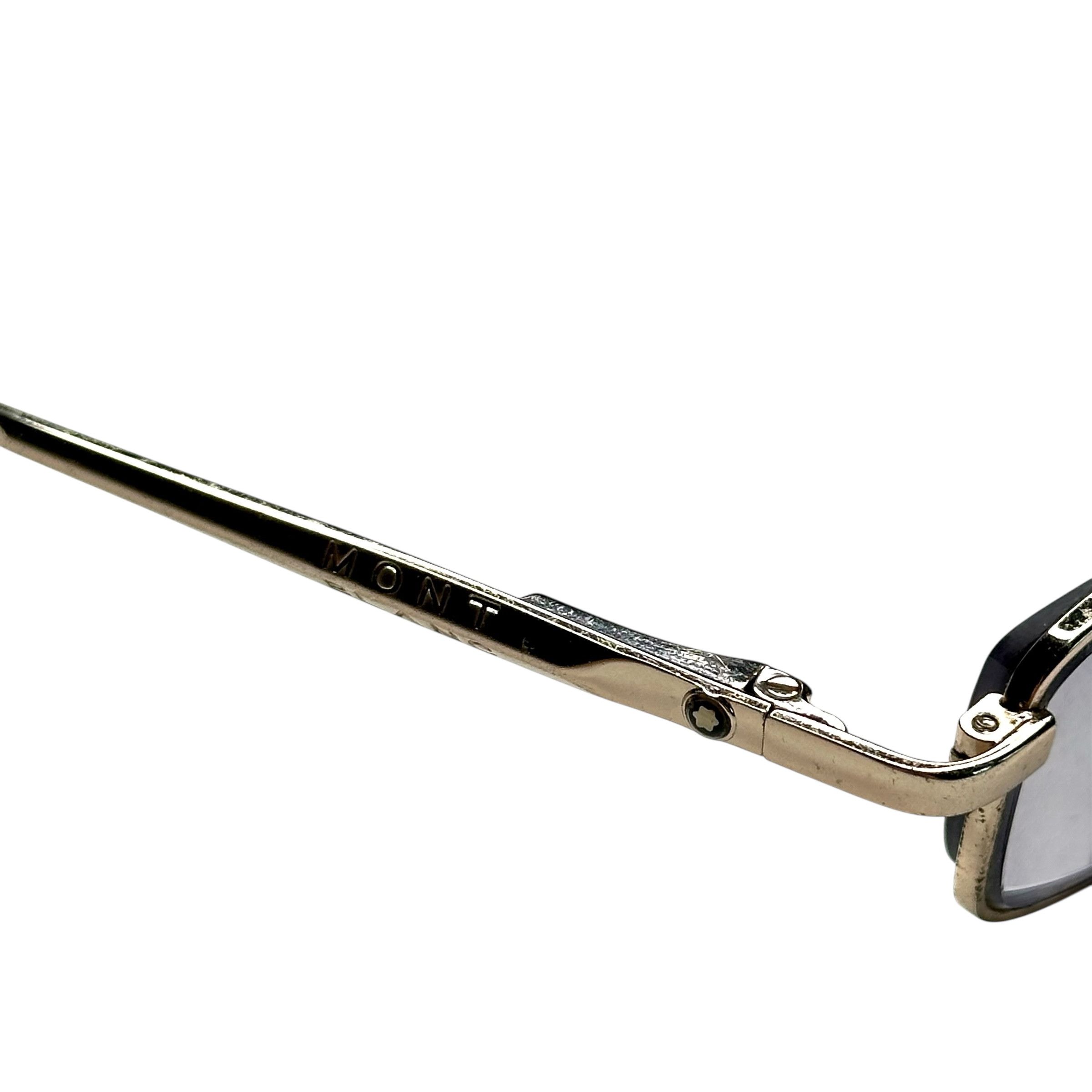 Montblanc Mont Blanc Triangle Sunglasses Size ONE SIZE - 3 Thumbnail
