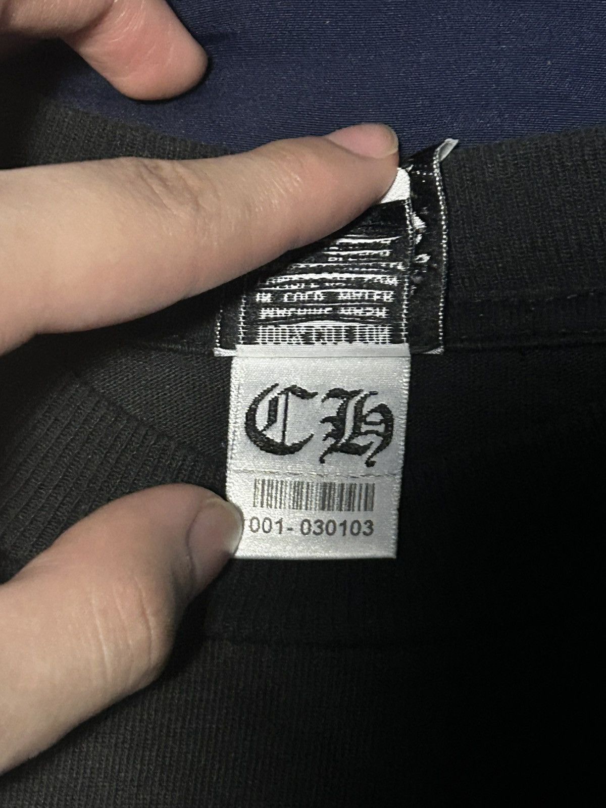 Chrome Hearts Chrome Hearts Shirt Long Sleeve Old Script 90s Size US S / EU 44-46 / 1 - 8 Thumbnail