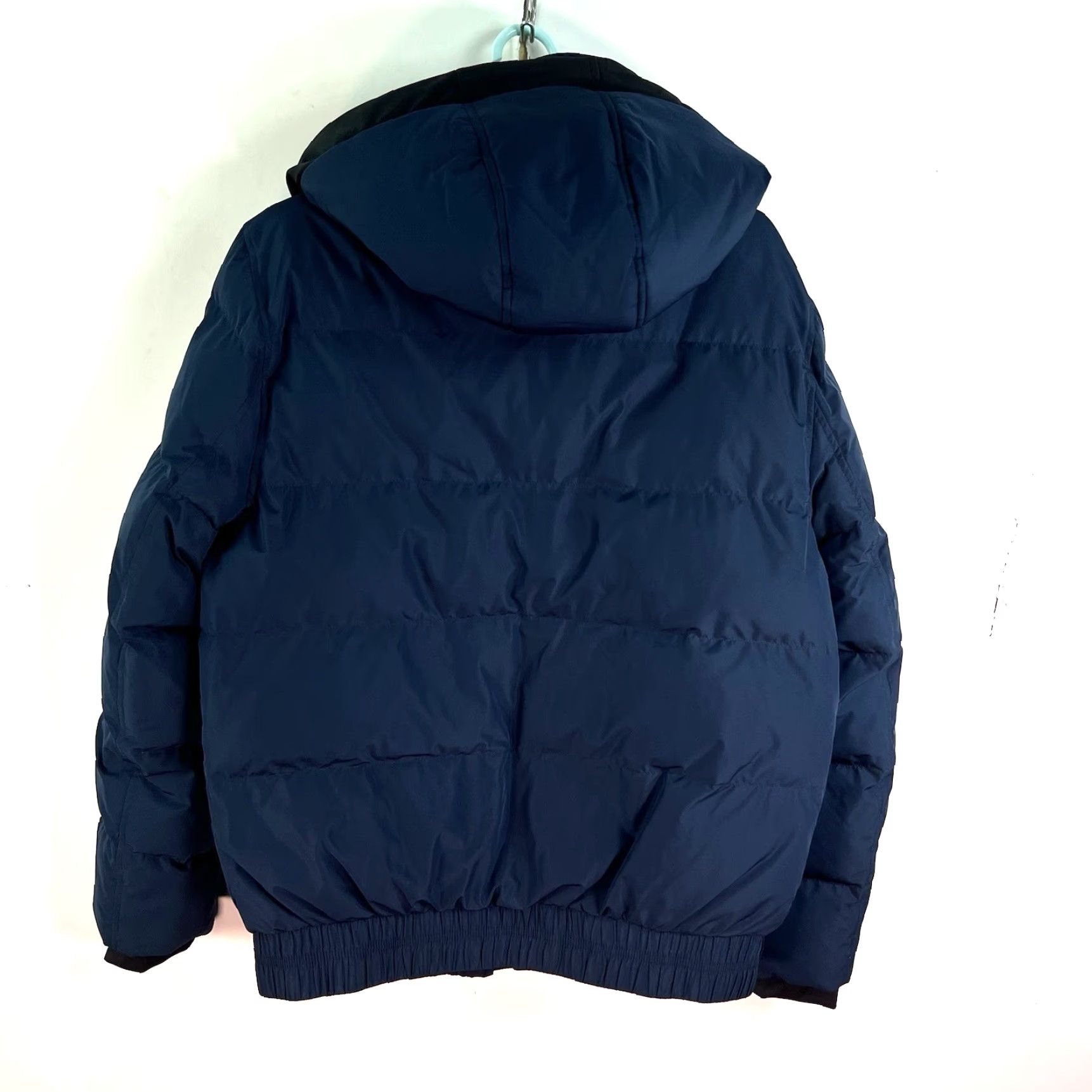 Andrew Marc Andrew Marc New York Men's Milton Hooded Down Parka Blue S Removable Liner Mens Size US S / EU 44-46 / 1 - 5 Thumbnail