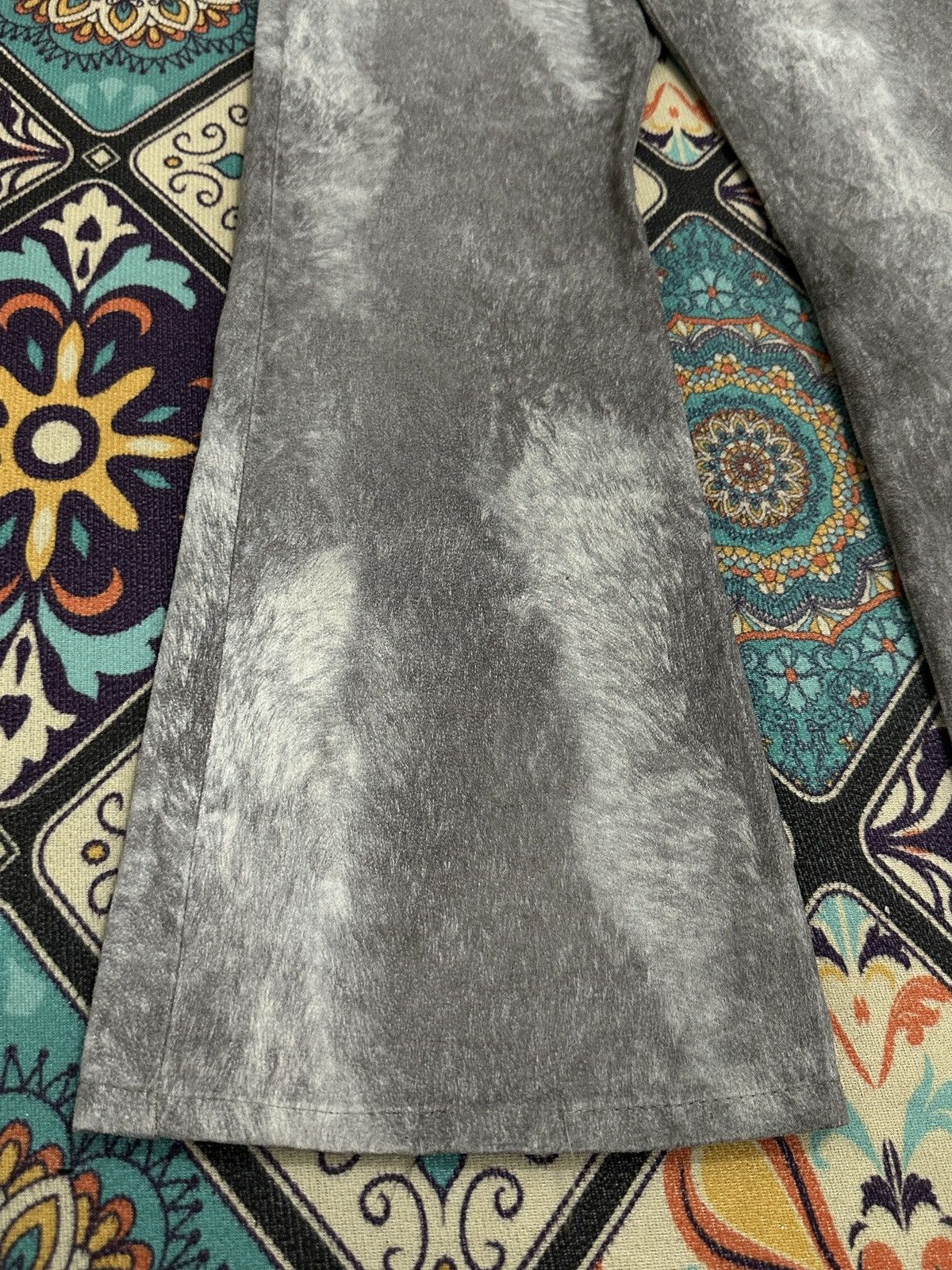 Yoshiyuki Konishi Yoshiyuki Konishi Ficce Uomo Acid Wash Flare Pants Size US 28 / EU 44 - 5 Thumbnail