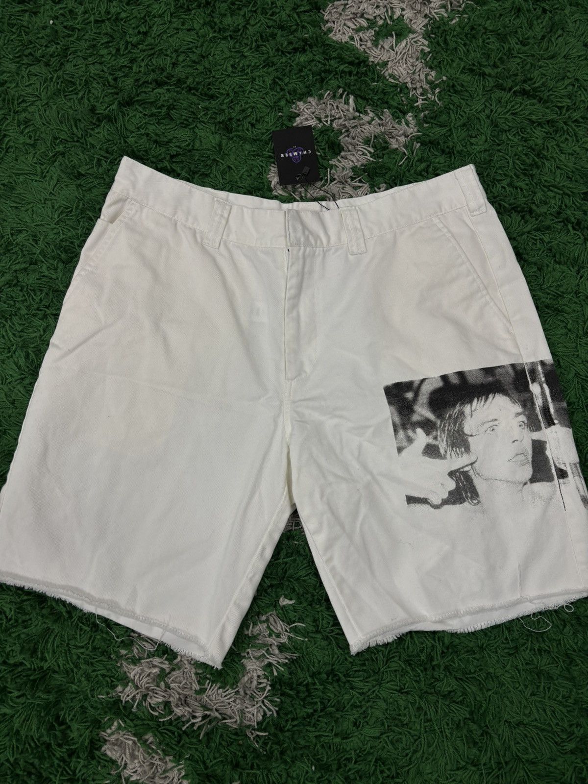 image of Supreme White Cargo Shorts Xl, Men's (Size 36)