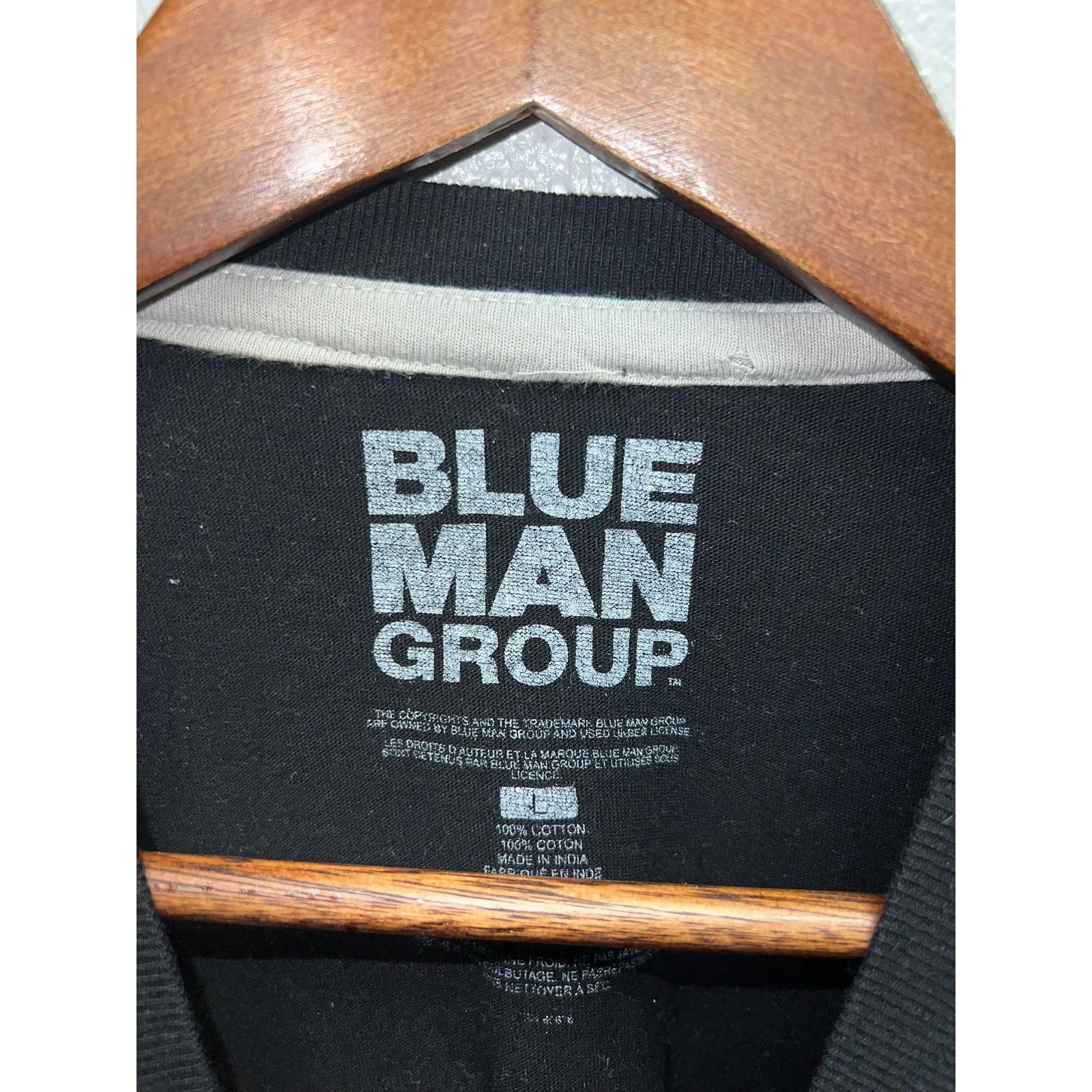 Vintage Blue Man Group Long Sleeve Shirt Marshmallow Throw Promo Tee Size US M / EU 48-50 / 2 - 5 Thumbnail