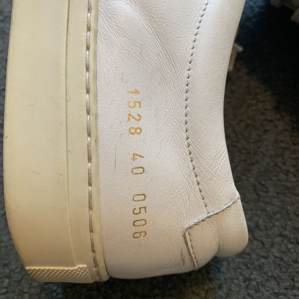 Common Projects COMMON PROJECTS ORIGINAL ACHILES LOW TOP SNEAKERS Size US 10 / IT 40 - 4 Thumbnail