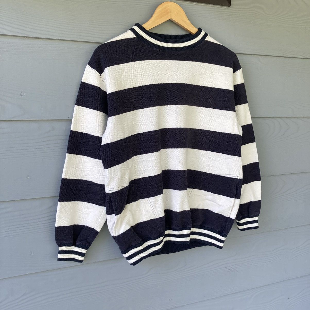 Junko Shimada Vintage Junko Shimada Black White Sweatshirt Size US M / EU 48-50 / 2 - 3 Thumbnail