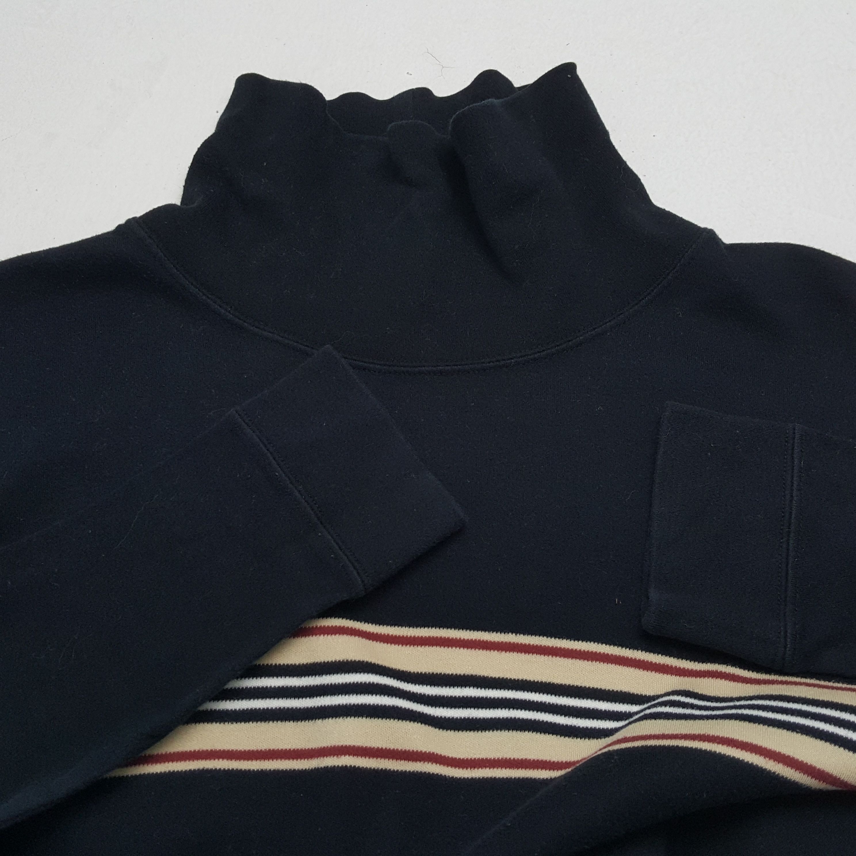 Burberry × Vintage BURBERRY Black Label Fashion Style Long Sleeve Tshirt Size M / US 6-8 / IT 42-44 - 8 Thumbnail