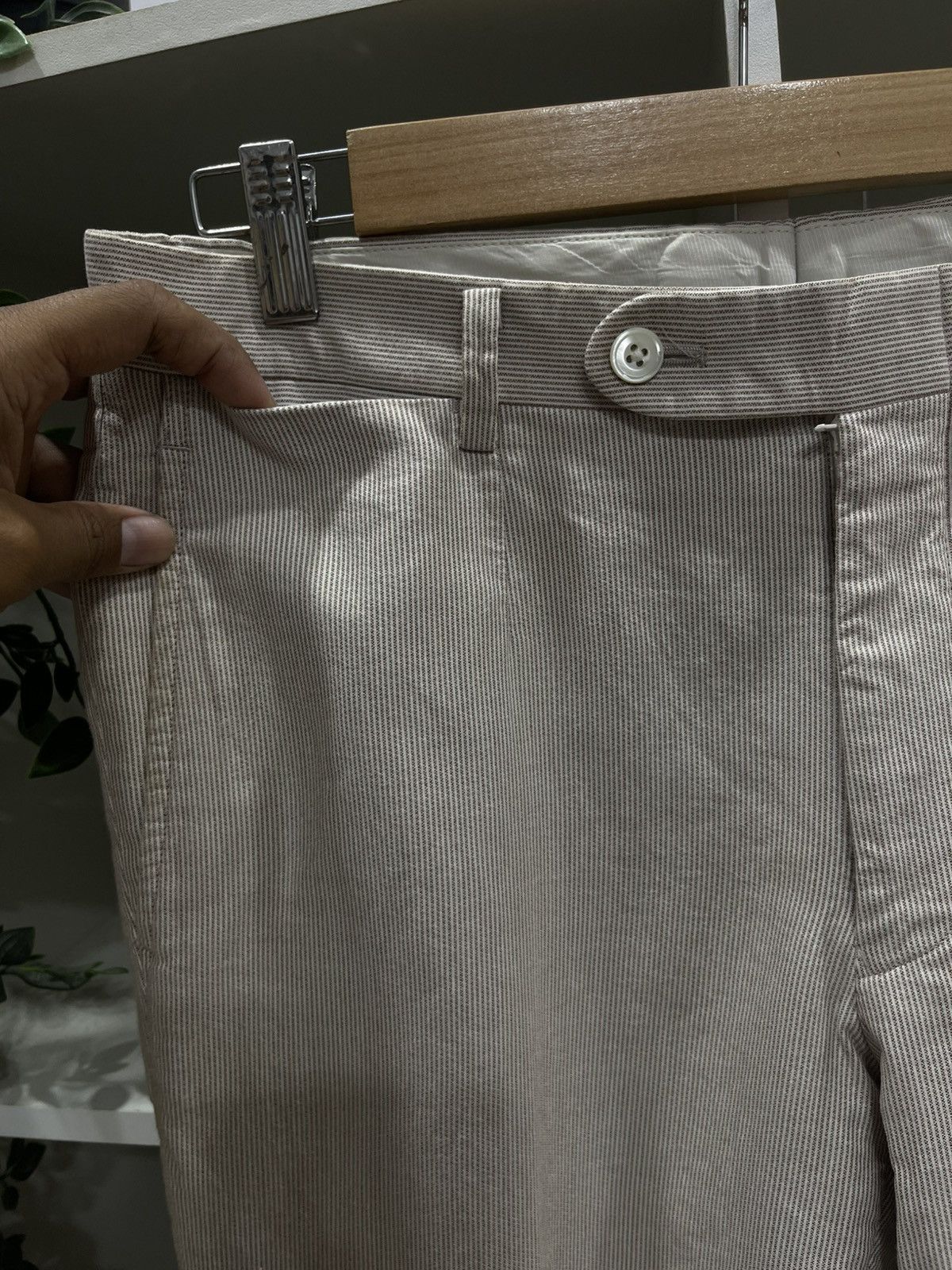 Burberry Burberry Stripe Pleated Pants Size US 32 / EU 48 - 4 Thumbnail