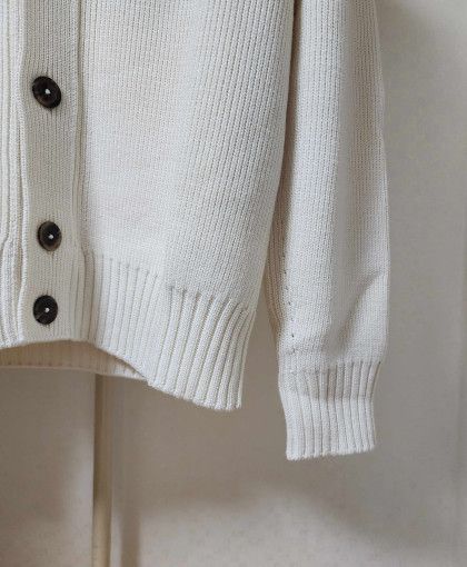 Tom Ford o1sm1stk0824 Wool Silk Button Up Cardigan in Ivory Size US M / EU 48-50 / 2 - 3 Thumbnail