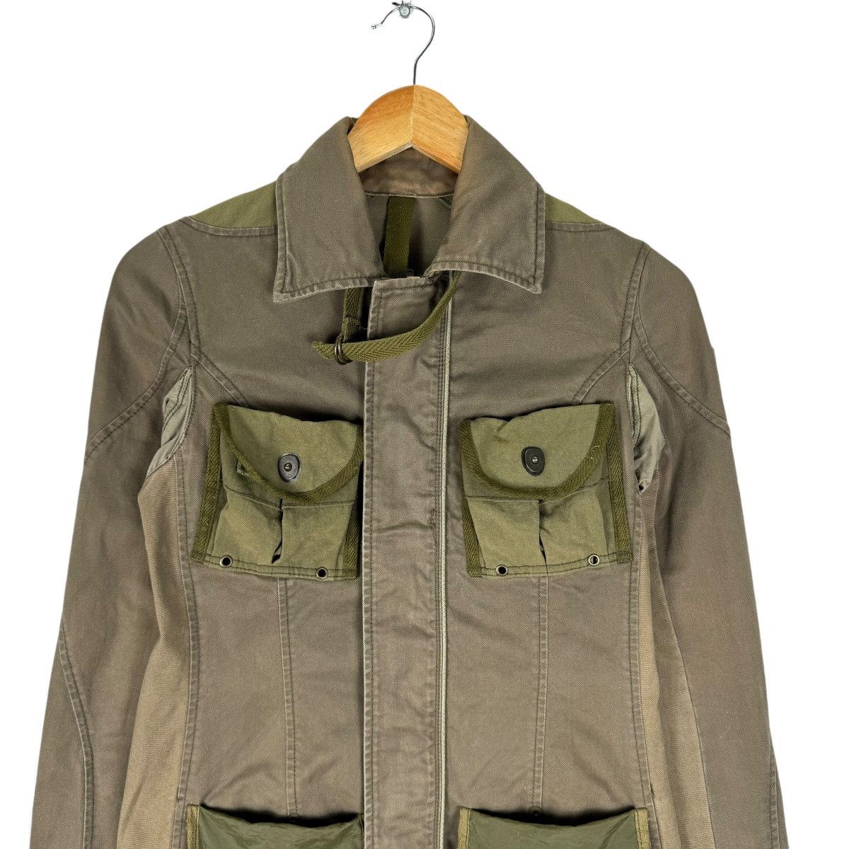 Le Grande Bleu (L.G.B.) ⚡️L.G.B SOLDIERS MULTI POCKET MILITARY JACKET Size US S / EU 44-46 / 1 - 3 Thumbnail