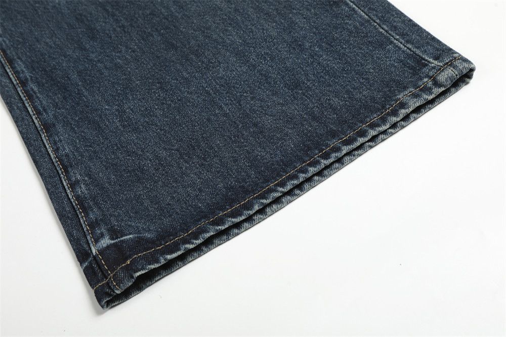 Vintage Retro Men's Vibe Punk Gradient Washed Denim Jeans Size US 32 / EU 48 - 5 Thumbnail