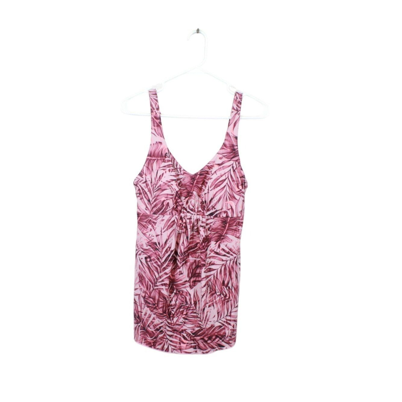L.L. Bean × Swims LL Bean Shaping Swimwear Soft Drape Tankini Top Size M / US 6-8 / IT 42-44 - 1 Thumbnail