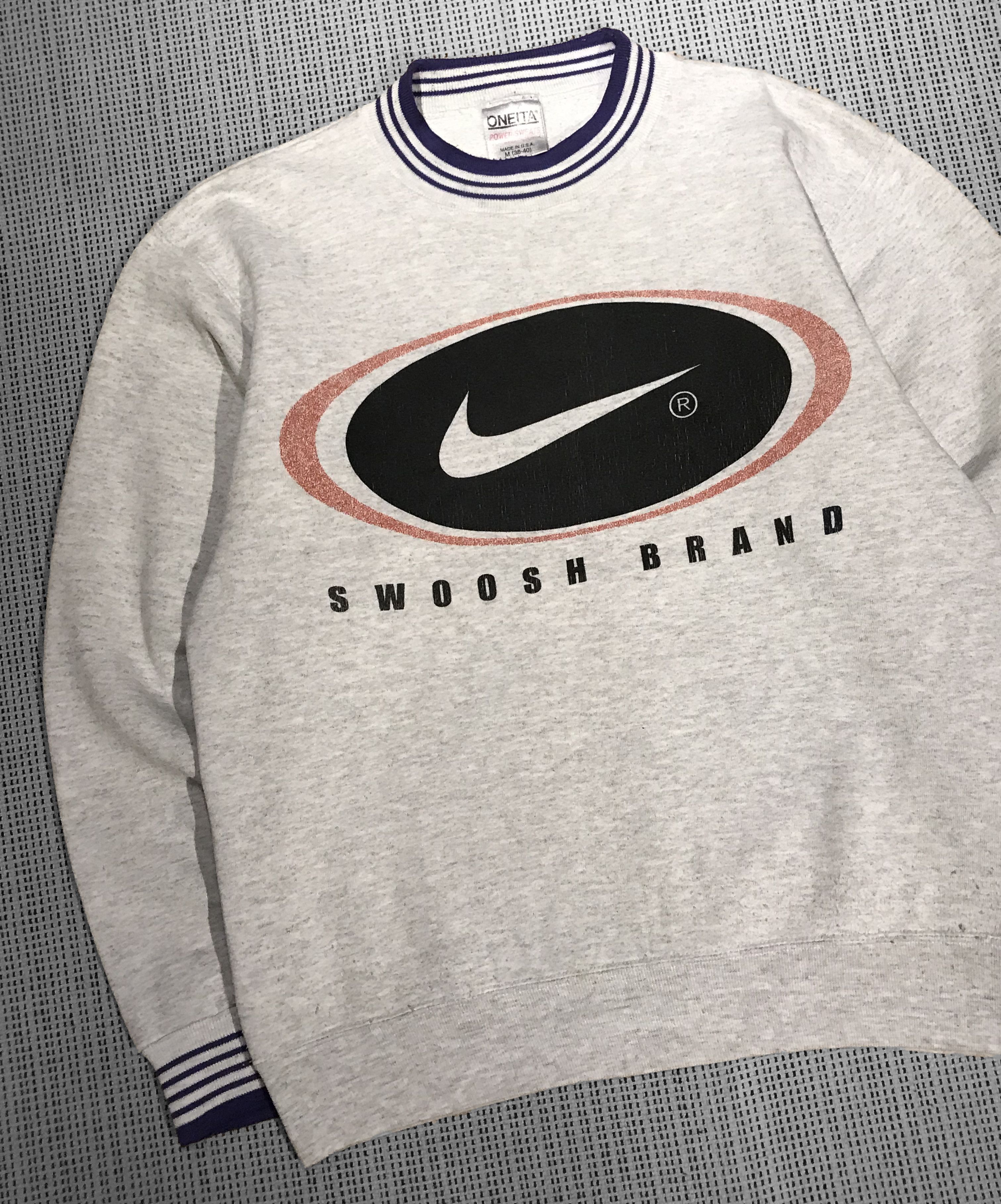 Nike Vintage 90s Bootleg Nike Sweatshirt (M) Size US M / EU 48-50 / 2 - 2 Thumbnail