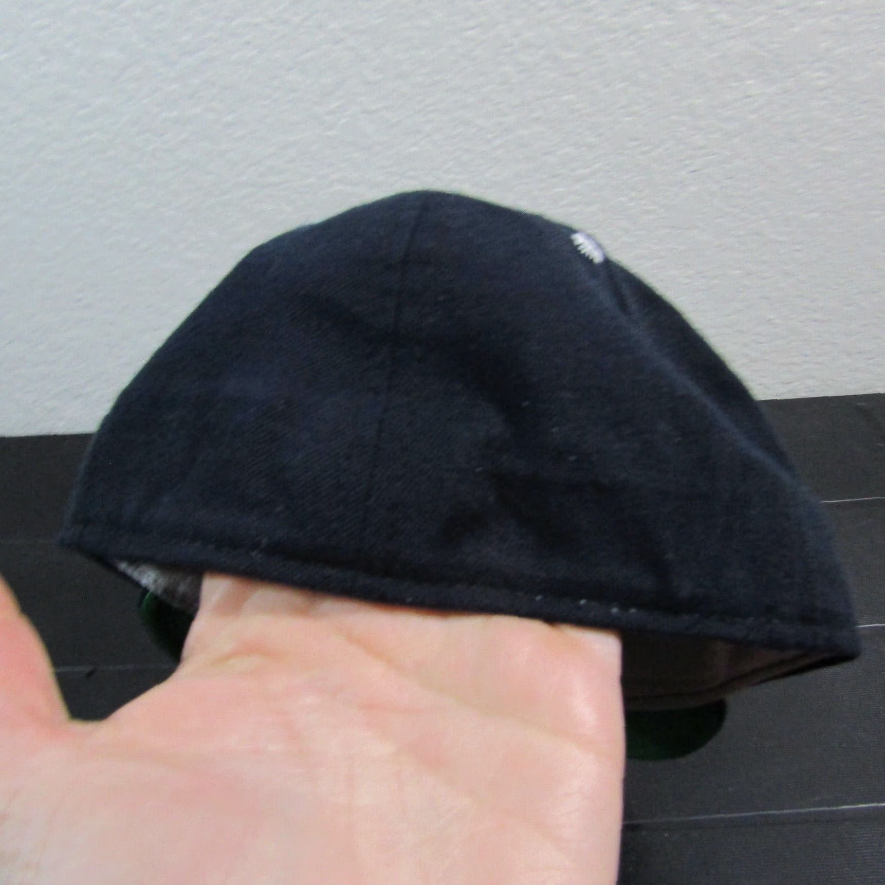 New Era VINTAGE New Era San Diego Hat Cap Mens Fitted 7 Black SD 80s Pro Model Baseball Cap Mens Size ONE SIZE - 4 Thumbnail