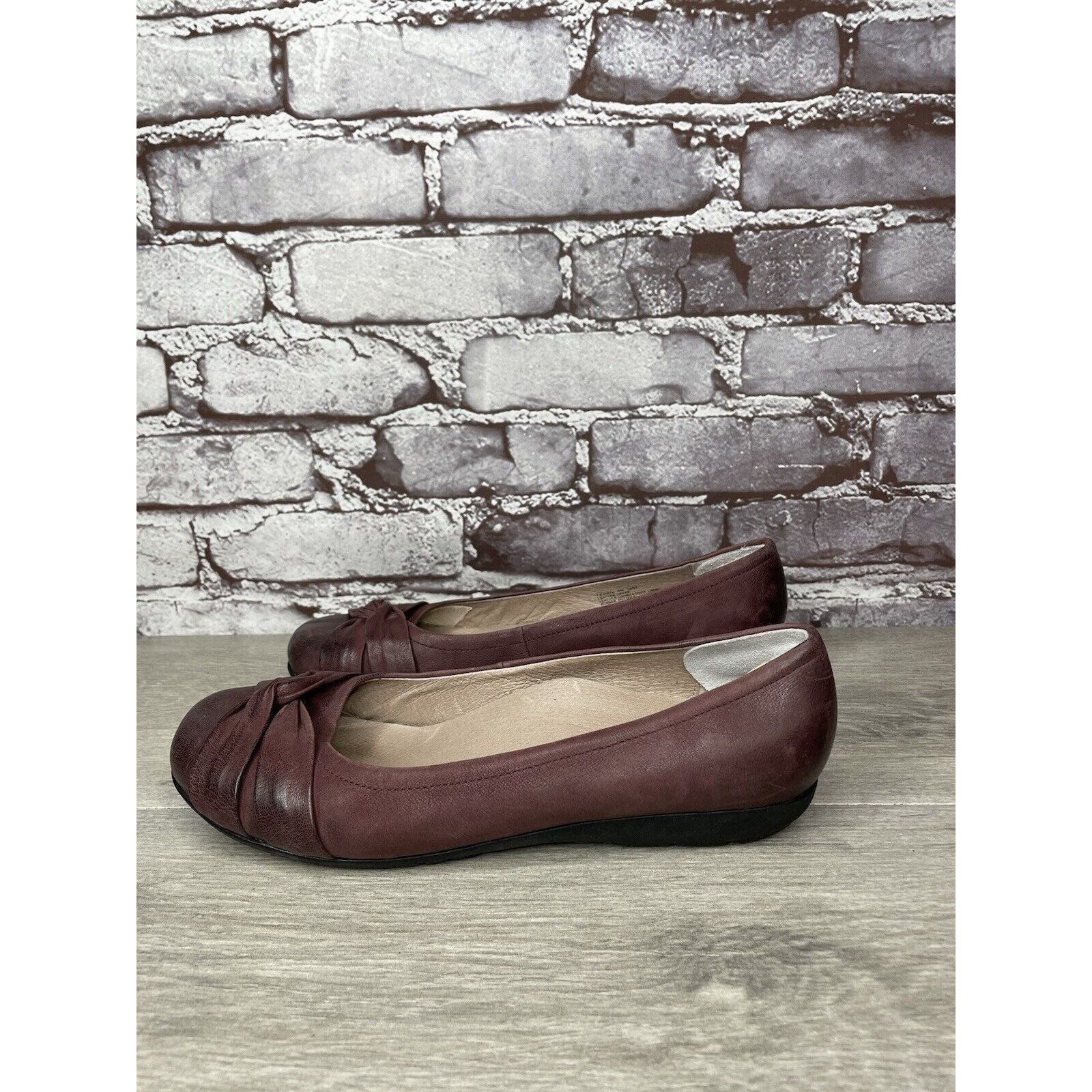 Other Abeo BIO System Terrie Slip On Shoes Sz 8N Purple Knotted Le Size US 8 / IT 38 - 1 Thumbnail