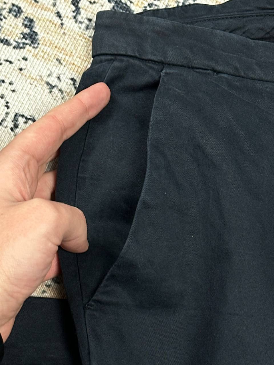Vintage Briglia 1949 Luxury Navy Slim Chino Italian Pants Size US 38 / EU 54 - 5 Thumbnail