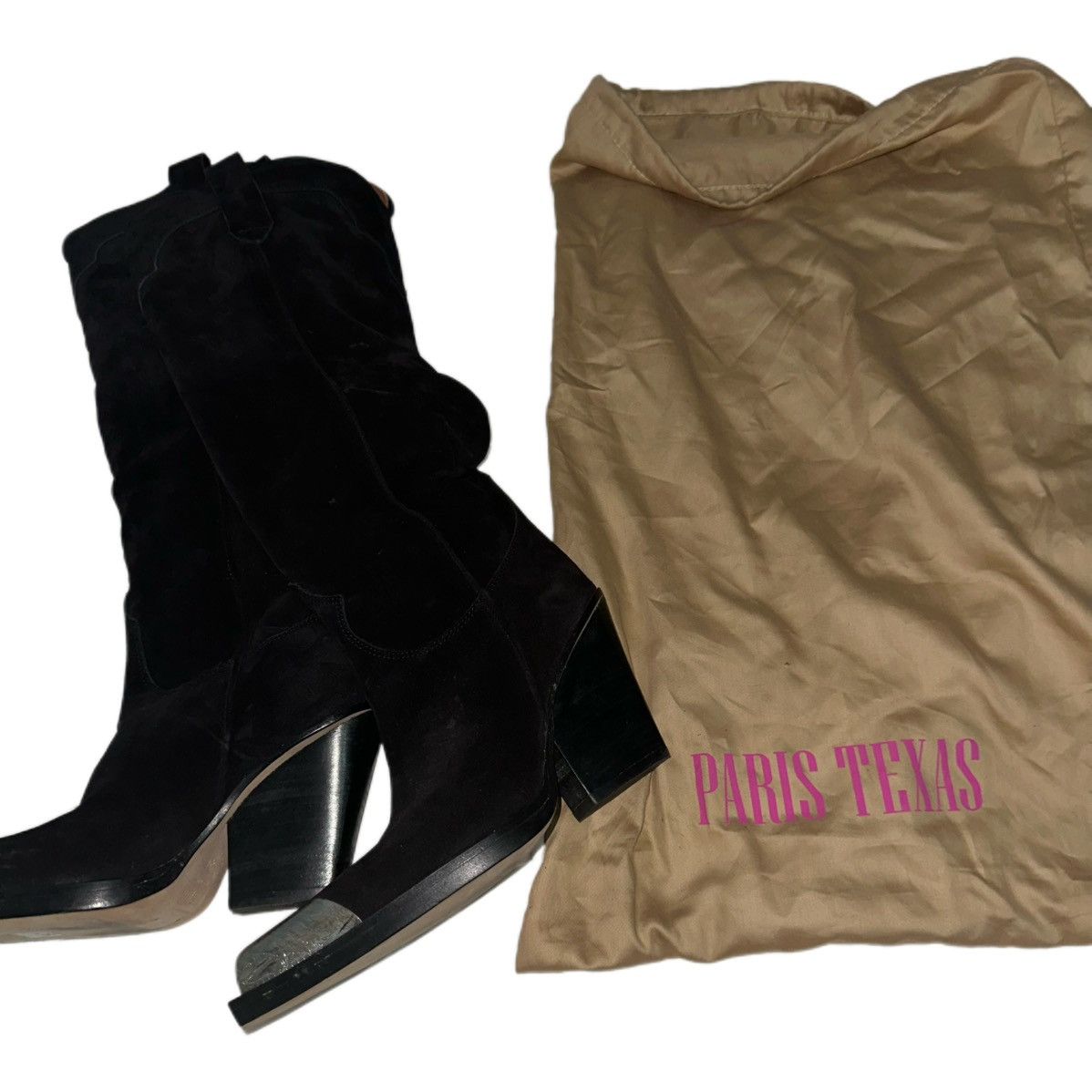 Paris Texas Paris Texas Suede Cowboy boots Size US 6 / IT 36 - 3 Thumbnail