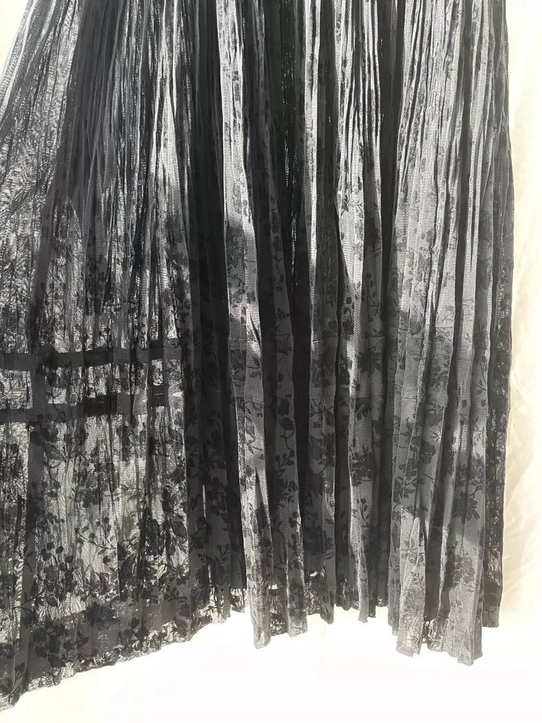Comme des Garcons Comme Des Garcons Velvet rose halter pleated skirt dress Size S / US 4 / IT 40 - 6 Thumbnail