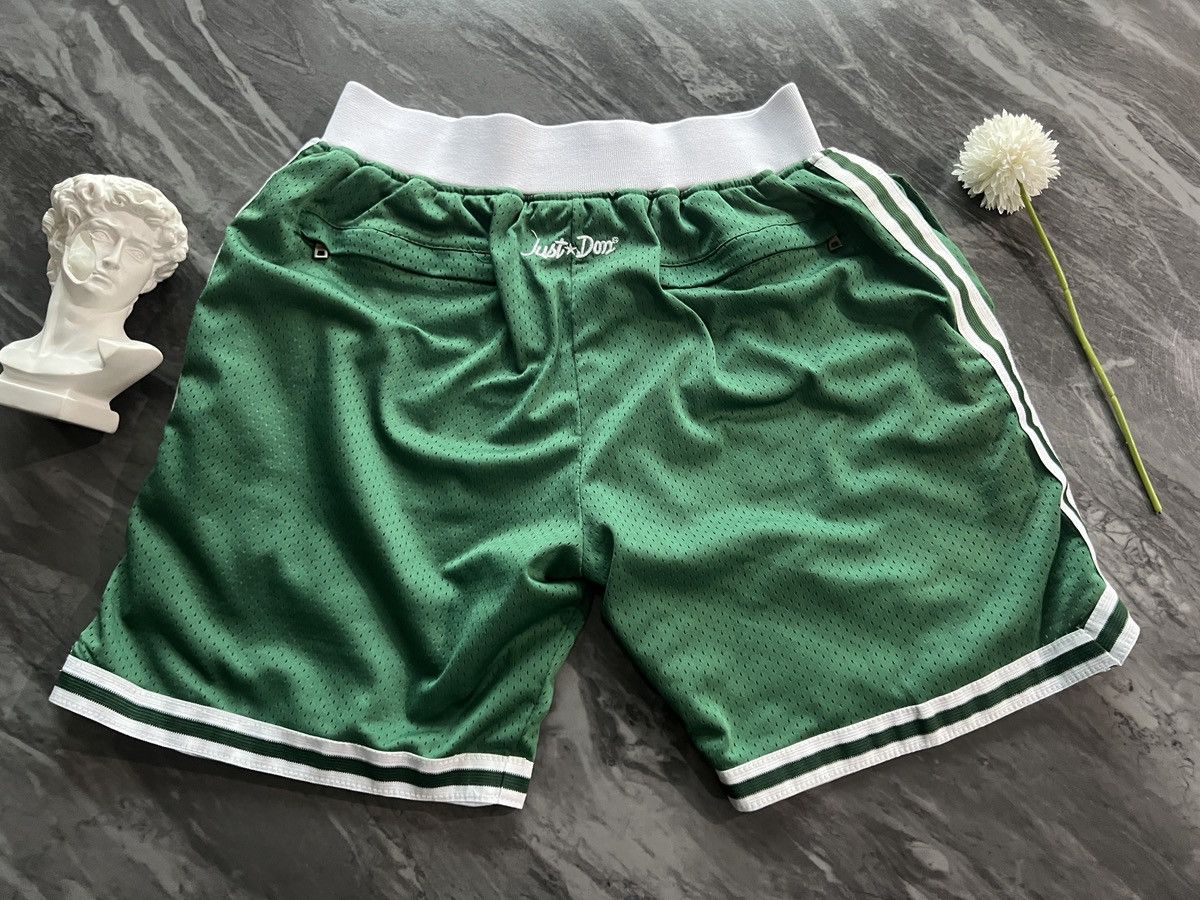 NBA Celtics : Short NBA Just Don Made In USA Size US 30 / EU 46 - 4 Thumbnail