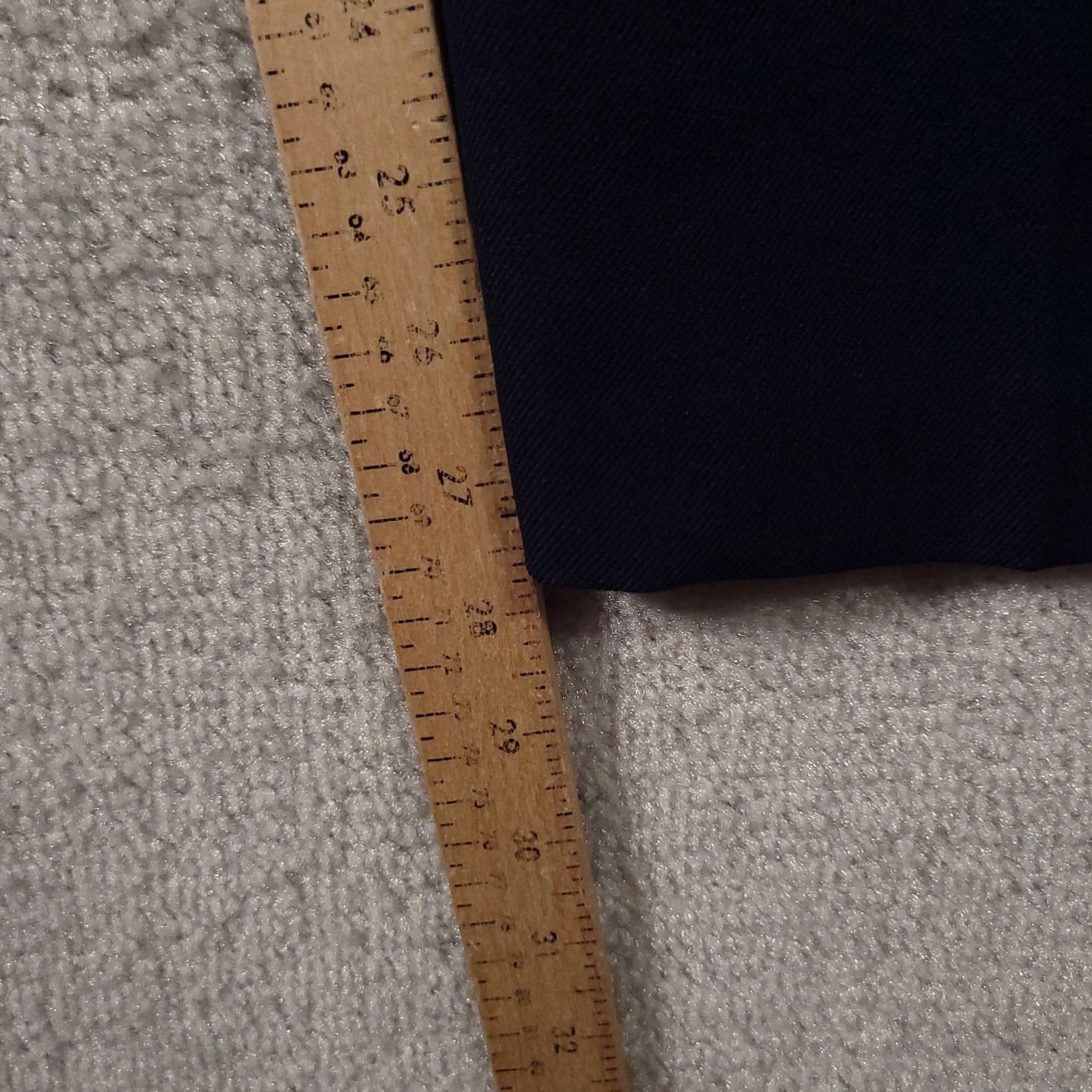 Vintage VINTAGE Alfred Dunner Classic Pull On Pants Women's 18 Navy Blue Pockets High Rise Size 40" / US 18 - 6 Thumbnail