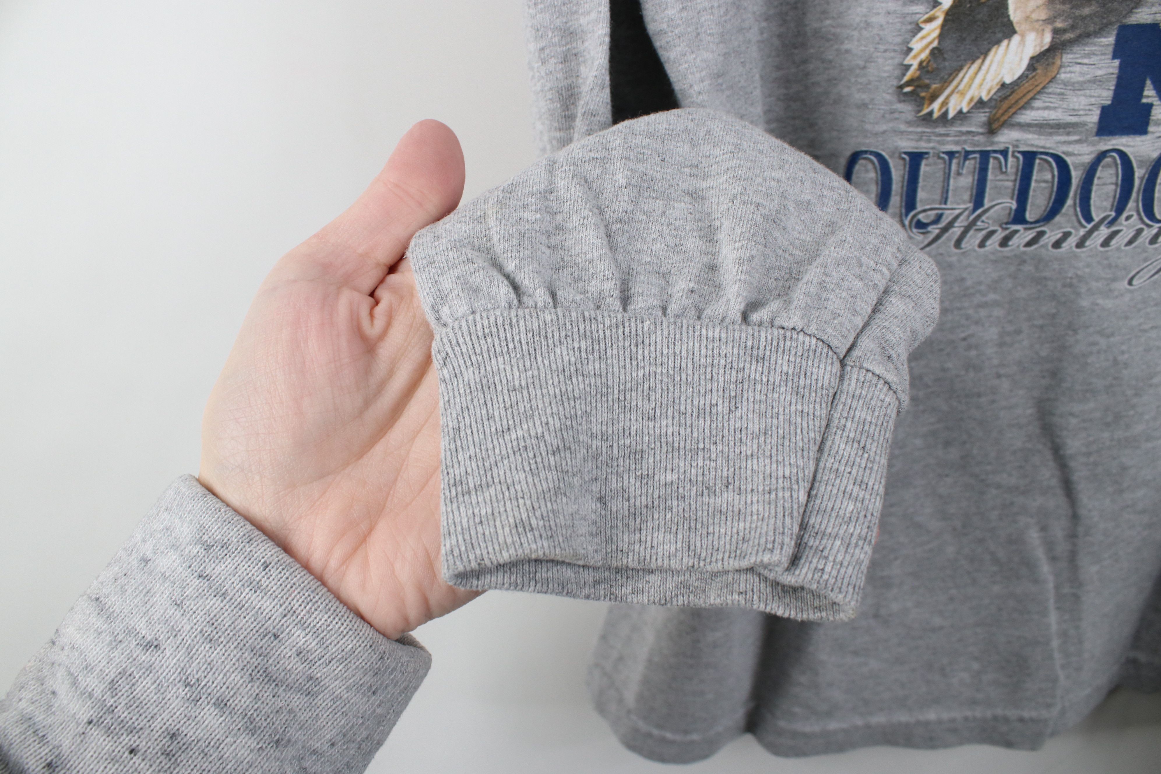 Vintage Vintage 90s University of Michigan Long Sleeve T-Shirt Size US S / EU 44-46 / 1 - 6 Thumbnail