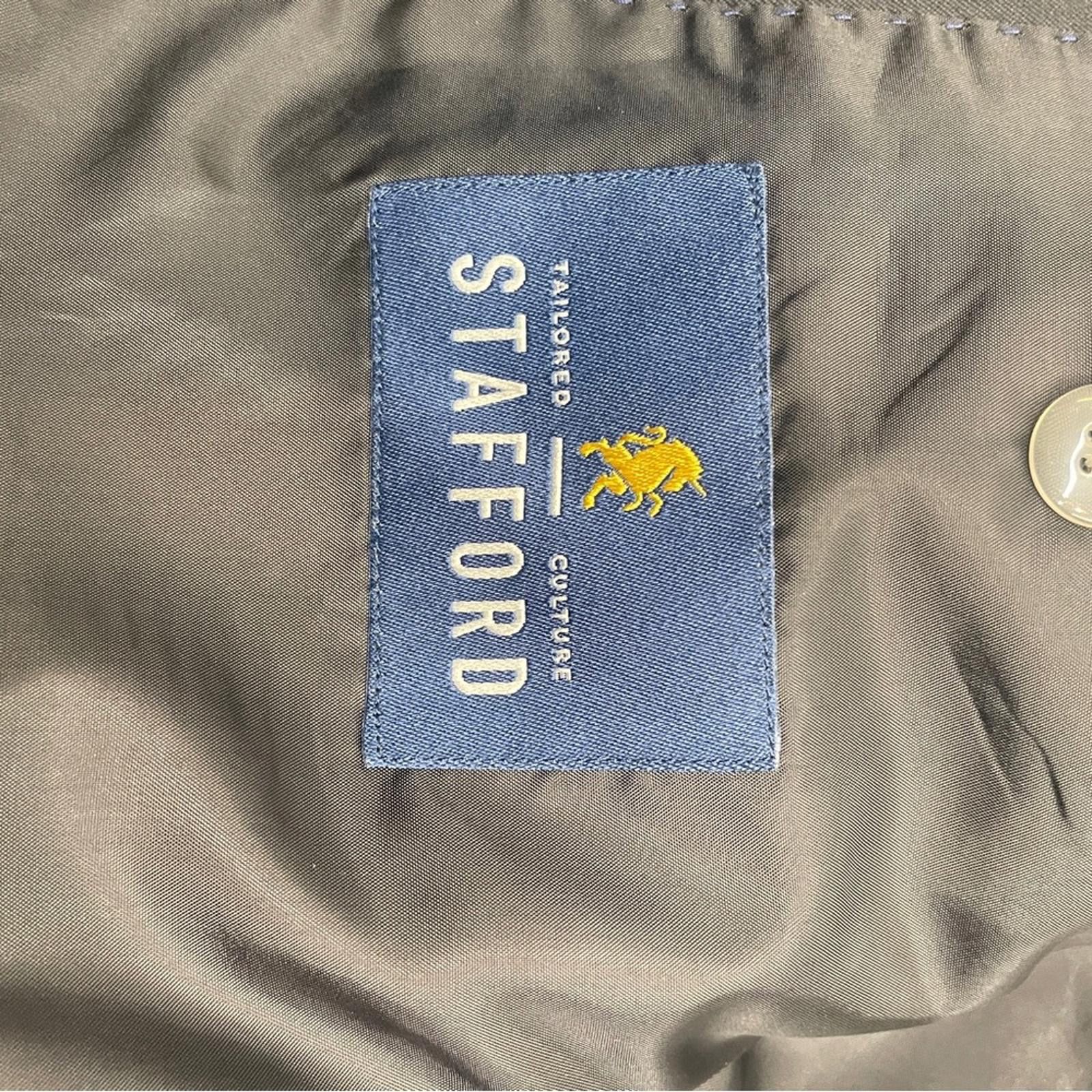 Stafford Stafford Classic Fit Black Men's Blazer size 42R Size 42R - 6 Thumbnail