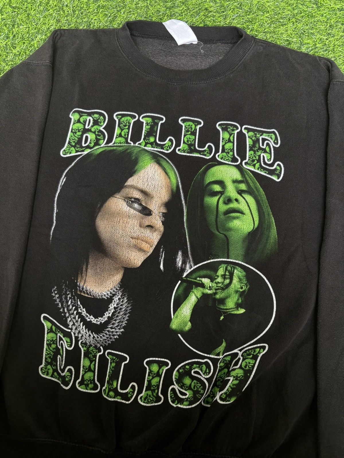 Billie Eilish 2000's Billie Eilish Raptee style sweatshirt Size US L / EU 52-54 / 3 - 2 Thumbnail