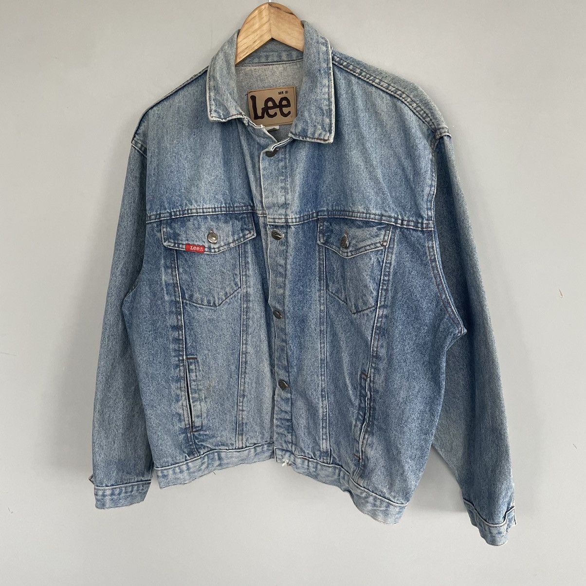 Lee × Vintage Vintage LEE Denim jacket style Japanese y2k Size US M / EU 48-50 / 2 - 3 Thumbnail