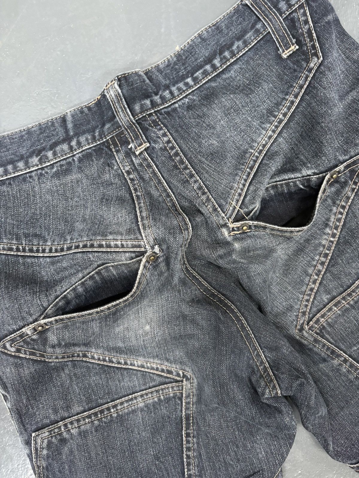 If Six Was Nine × PPFM × Seditionaries PPFM dual design bondage star jeans Size US 34 / EU 50 - 9 Thumbnail