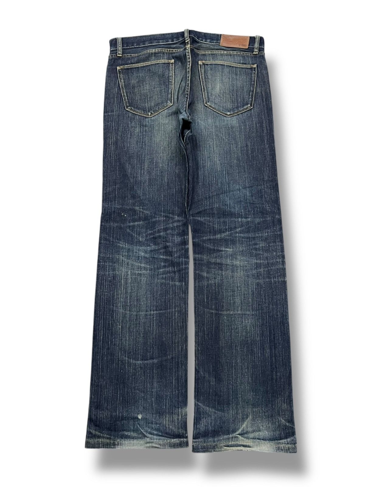 Uniqlo Vintage Uniqlo S-001 Japan - Faded Rusty Wash Jeans Size US 34 / EU 50 - 3 Thumbnail