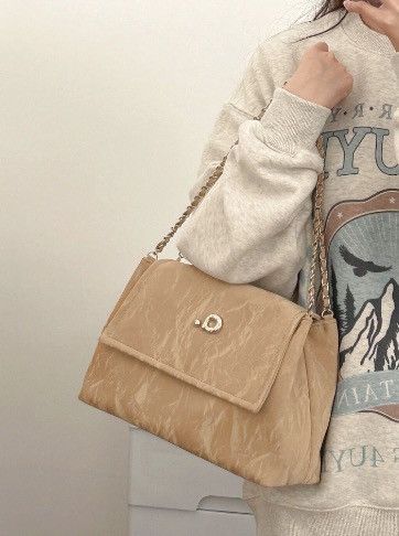 Japanese Brand Huskycat texture tote shoulder bag Size ONE SIZE - 3 Thumbnail