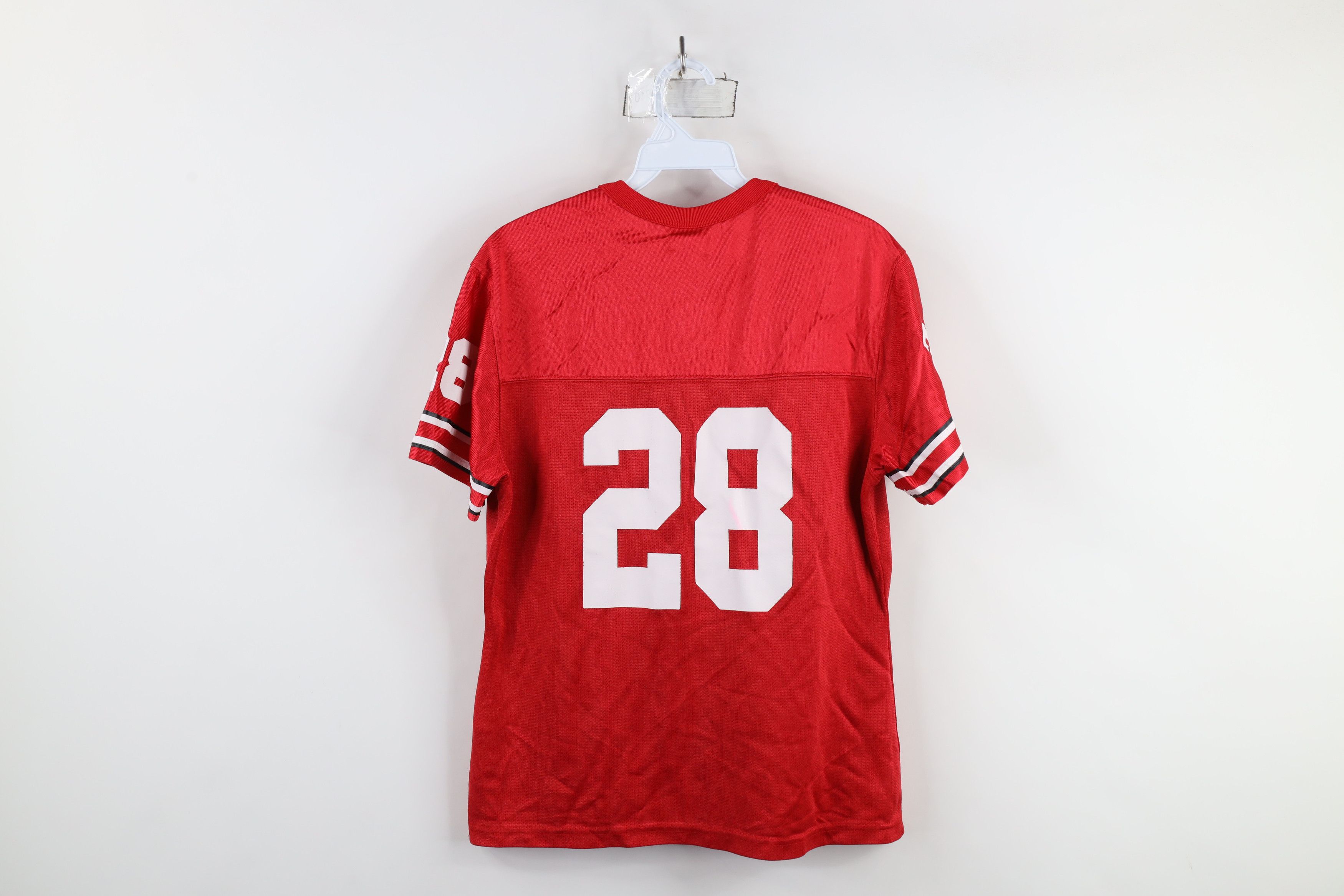 Nike × Vintage Vintage Nike Ohio State University Football Jersey Red Size L / US 10 / IT 46 - 15 Thumbnail
