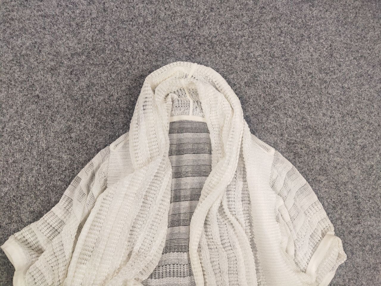 Issey Miyake Vintage Issey Miyake HaaT Lace Knit Bolero open front draped Size S / US 4 / IT 40 - 3 Thumbnail