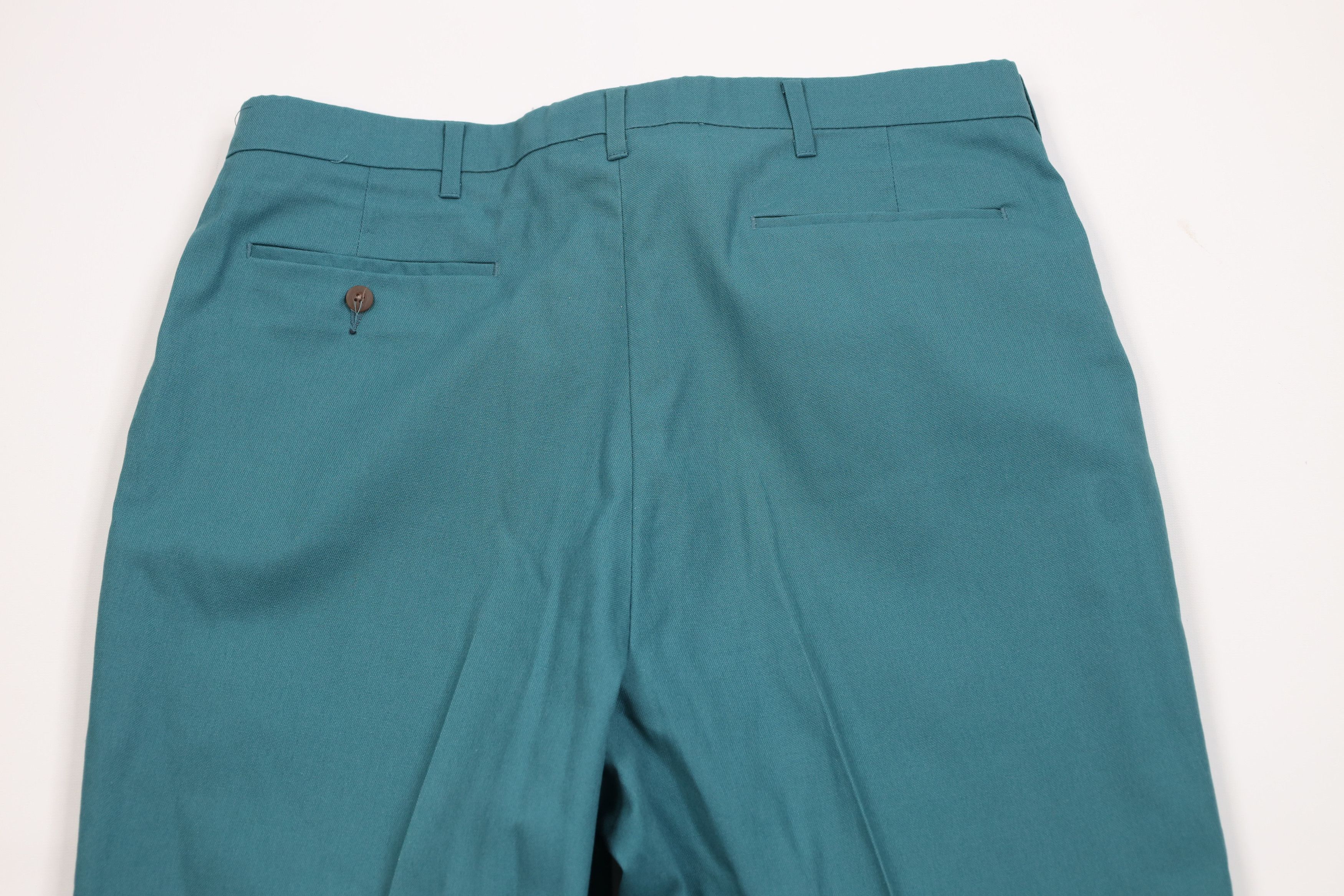 Vintage Vintage 70s Streetwear Knit Flared Wide Leg Chino Pants USA Size US 36 / EU 52 - 10 Thumbnail
