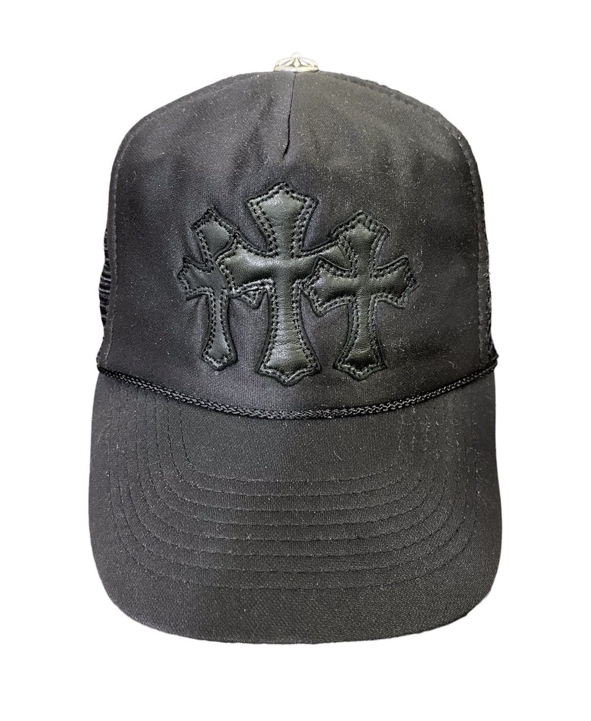 Chrome hearts Cemetery Orange Trucker Cap main image 1
