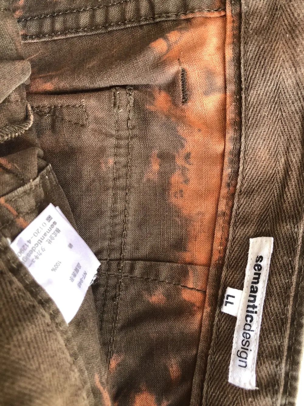 semanticdesign Japanese Brand Semantic Design Tactical Cargo Pant Size US 34 / EU 50 - 3 Thumbnail