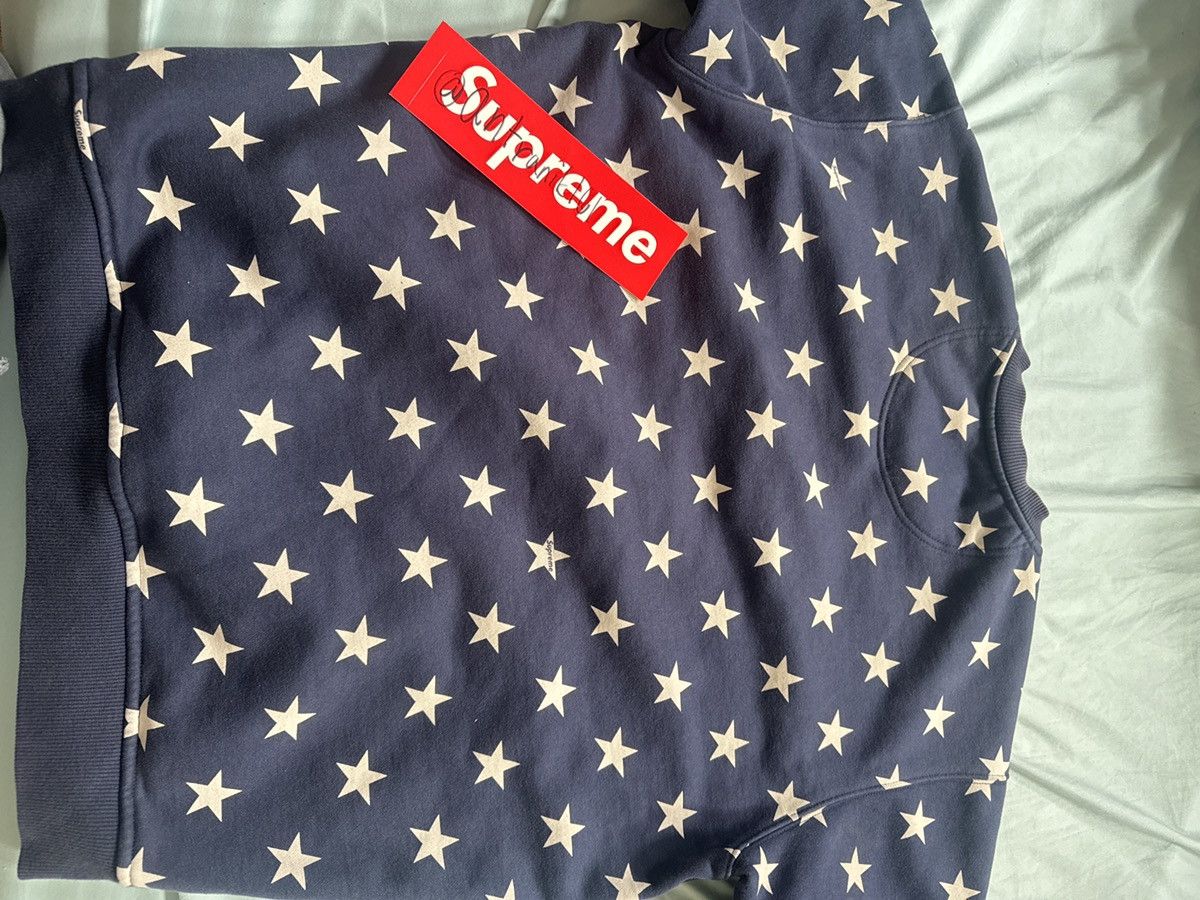 Supreme Supreme x Champion Stars Crewneck Size US L / EU 52-54 / 3 - 1 Thumbnail
