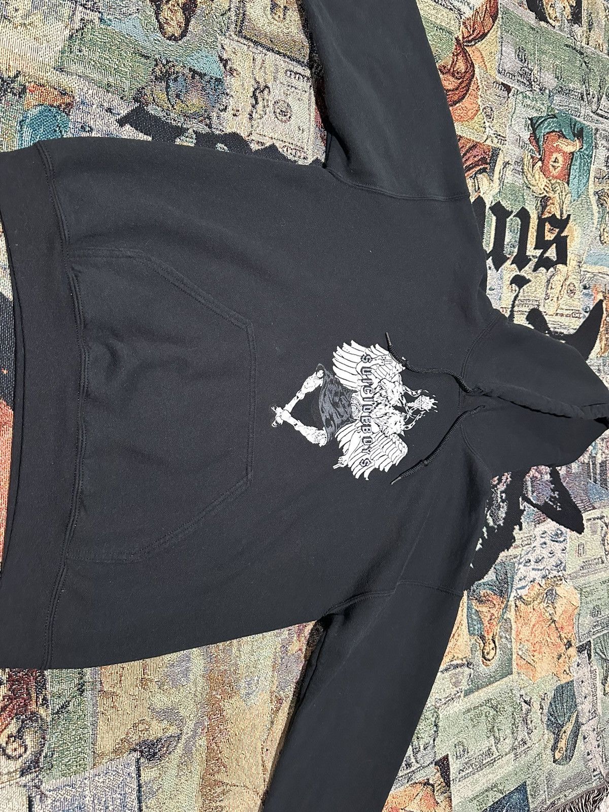 G59 Records × STAFF WORKFORCE G59 Suicideboys baphomet hoodie Size US M / EU 48-50 / 2 - 7 Thumbnail