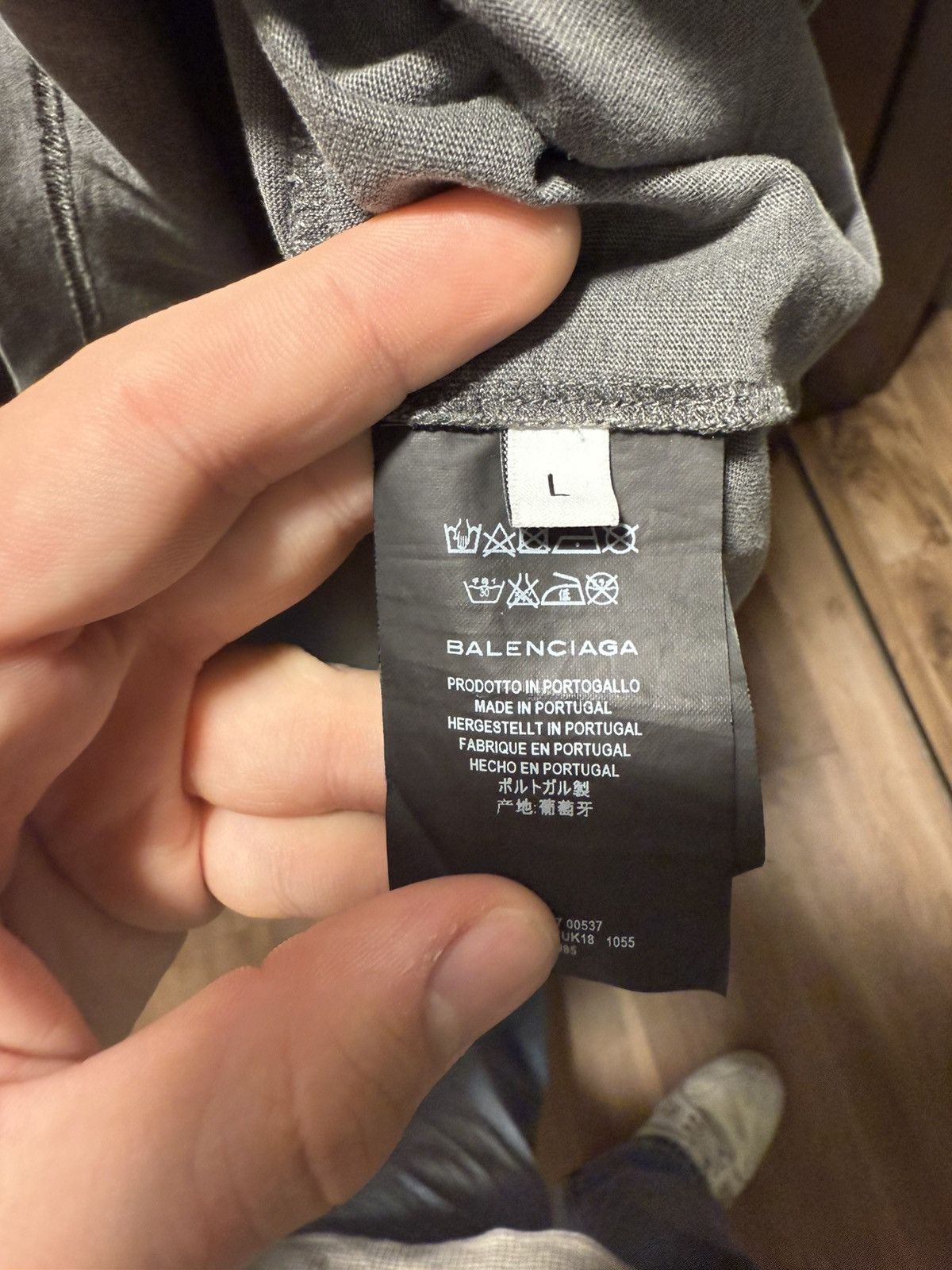 Balenciaga Balenciaga Paris Tourist Tee — AW17 Size US L / EU 52-54 / 3 - 4 Thumbnail