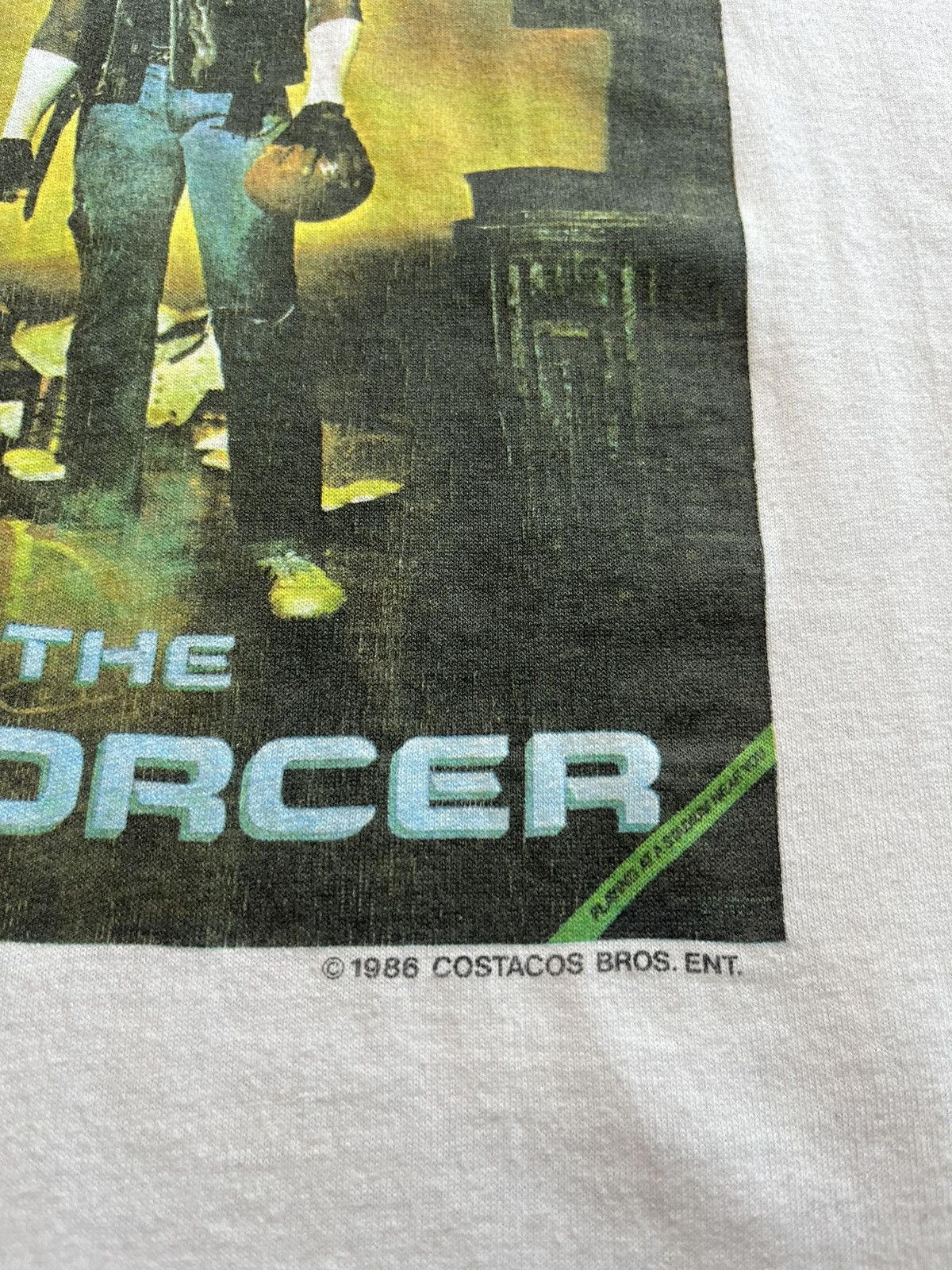 NFL Vintage KENNY EASLEY THE ENFORCER 1986’s Poster Photo Tshirt Size US L / EU 52-54 / 3 - 6 Thumbnail