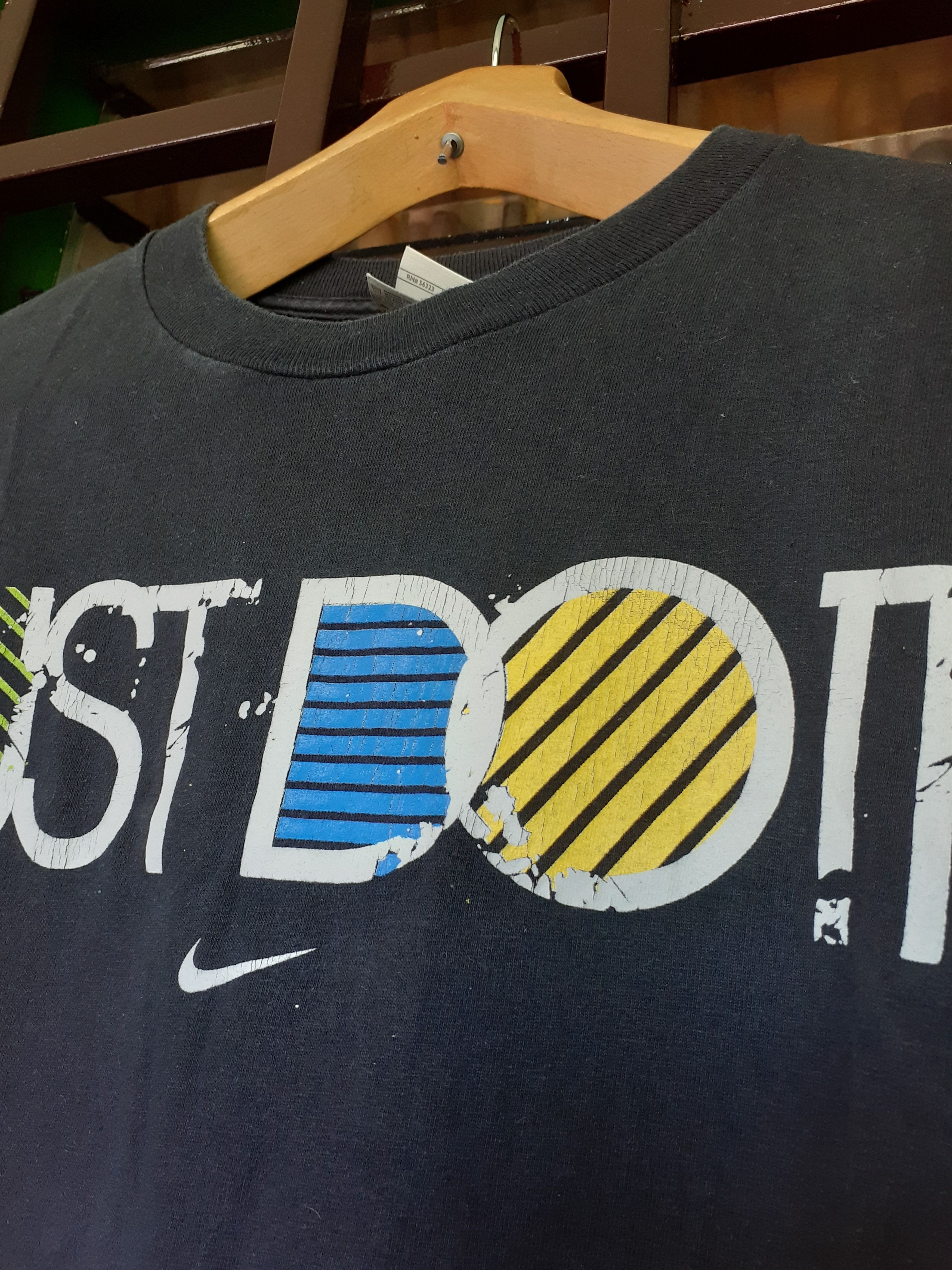 Nike × Vintage Vintage Nike Just Do It Tee Size US L / EU 52-54 / 3 - 4 Thumbnail
