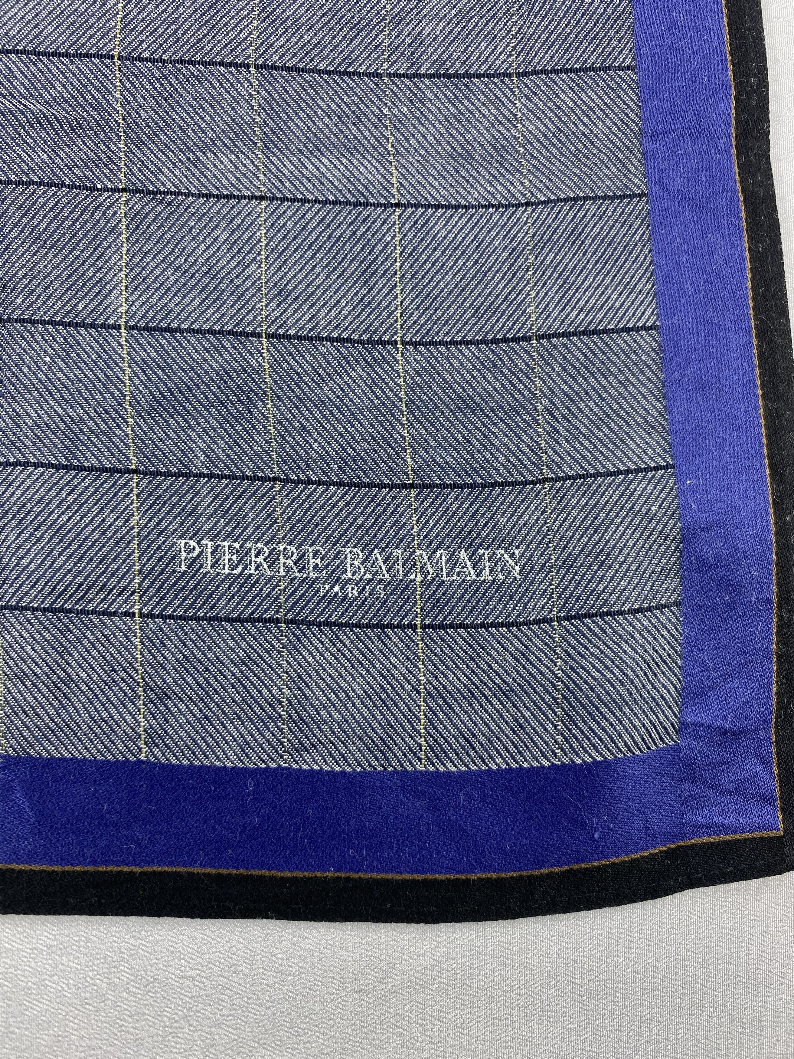 Pierre Balmain × Vintage Pierre Balmain Handkerchief / Bandana / Neckerchief Size ONE SIZE - 5 Thumbnail
