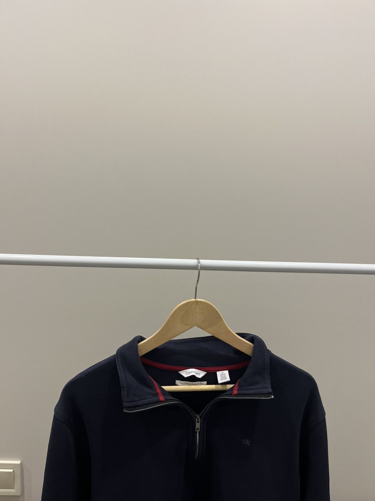 Calvin Klein CALVIN KLEIN HALF ZIP Y2K Size US L / EU 52-54 / 3 - 2 Thumbnail